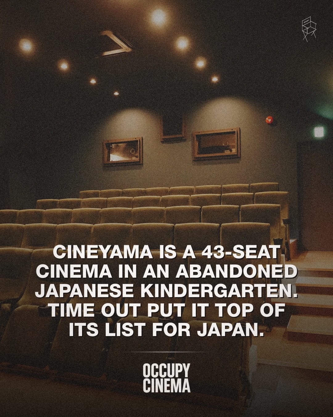 How a 43-Seat Micro-Cinema in an Abandoned Japanese Kindergarten Became a Global Destination