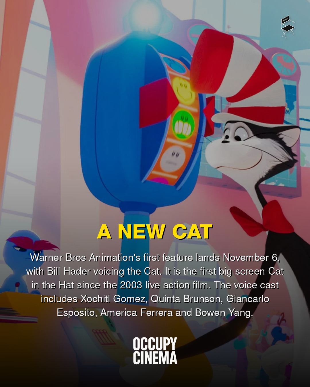 Warner Bros. Animation Sets Ambitious Return with "Cat in the Hat" Feature, image 2 of 3