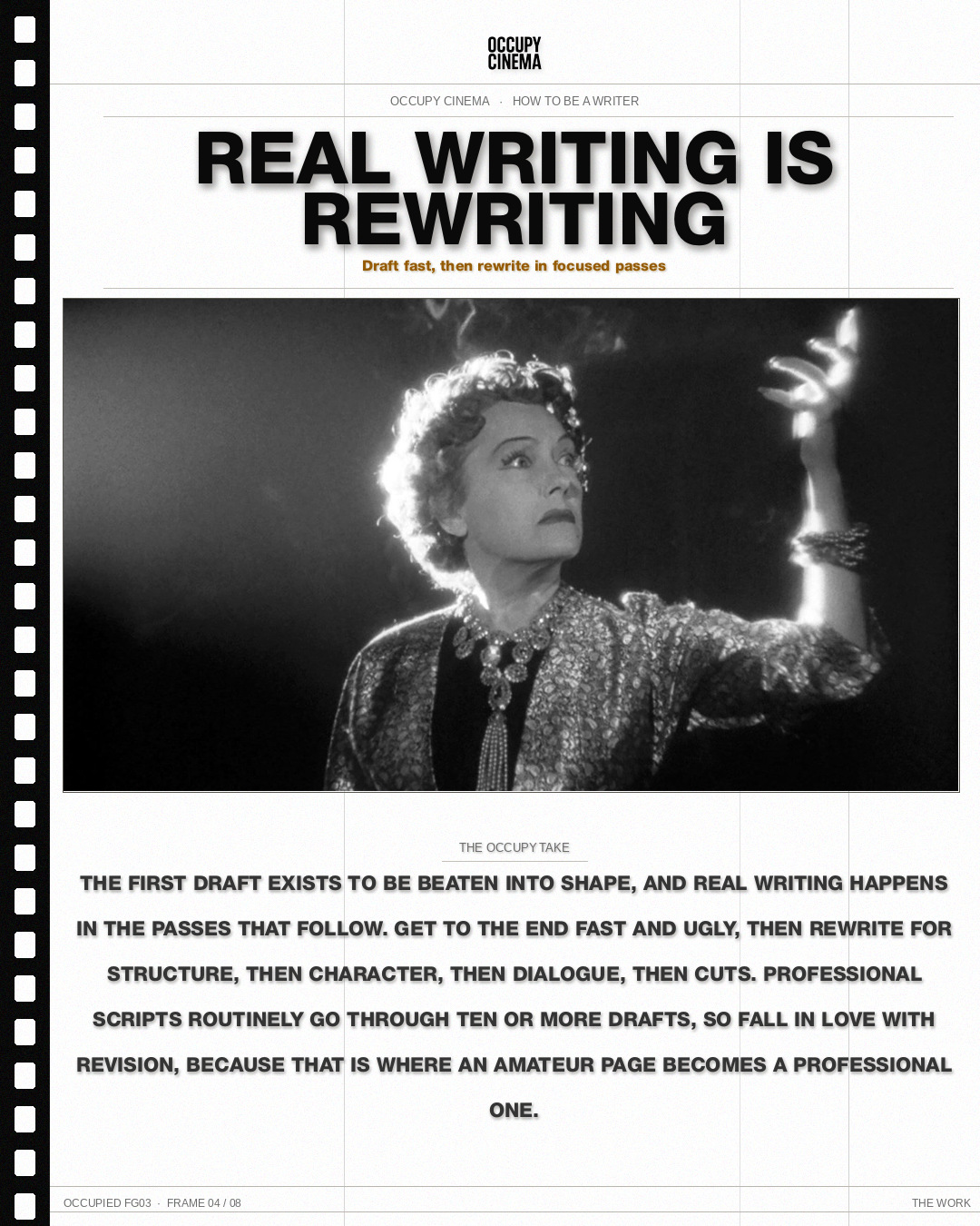 The Screenwriting Grind: Finish the Draft, Build the Career, image 5 of 8
