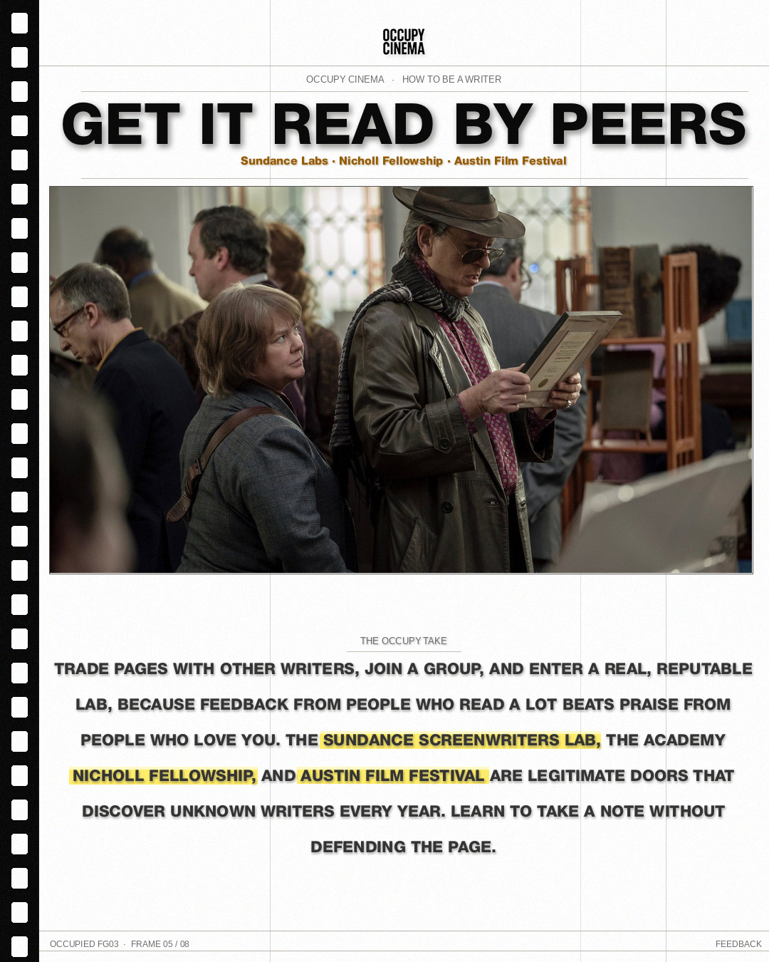 The Screenwriting Grind: Finish the Draft, Build the Career, image 6 of 8