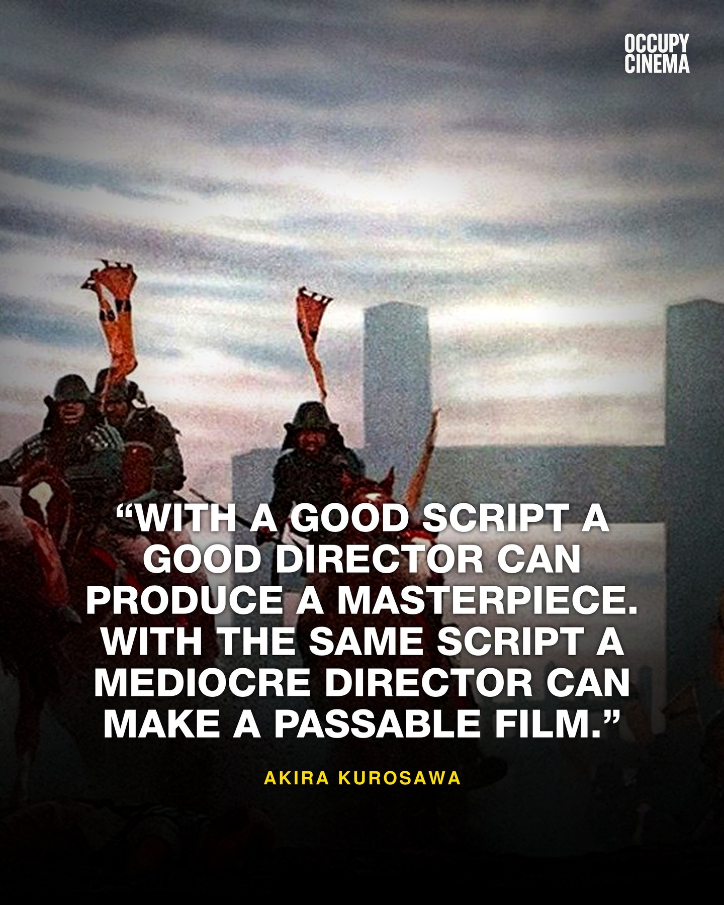 Why Akira Kurosawa Believed the Screenplay Was the Only Stage That Mattered, image 5 of 8