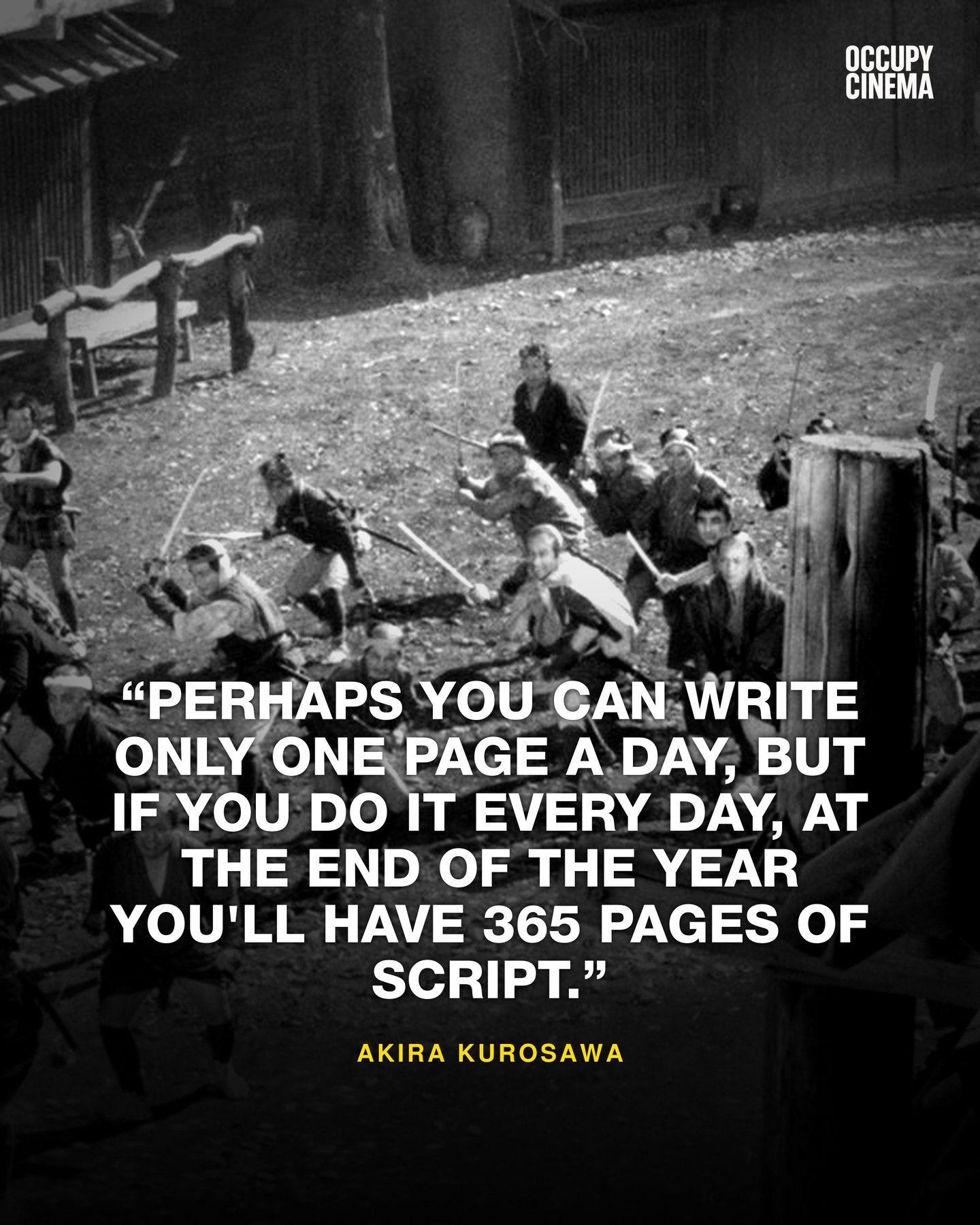 Why Akira Kurosawa Believed the Screenplay Was the Only Stage That Mattered, image 6 of 8