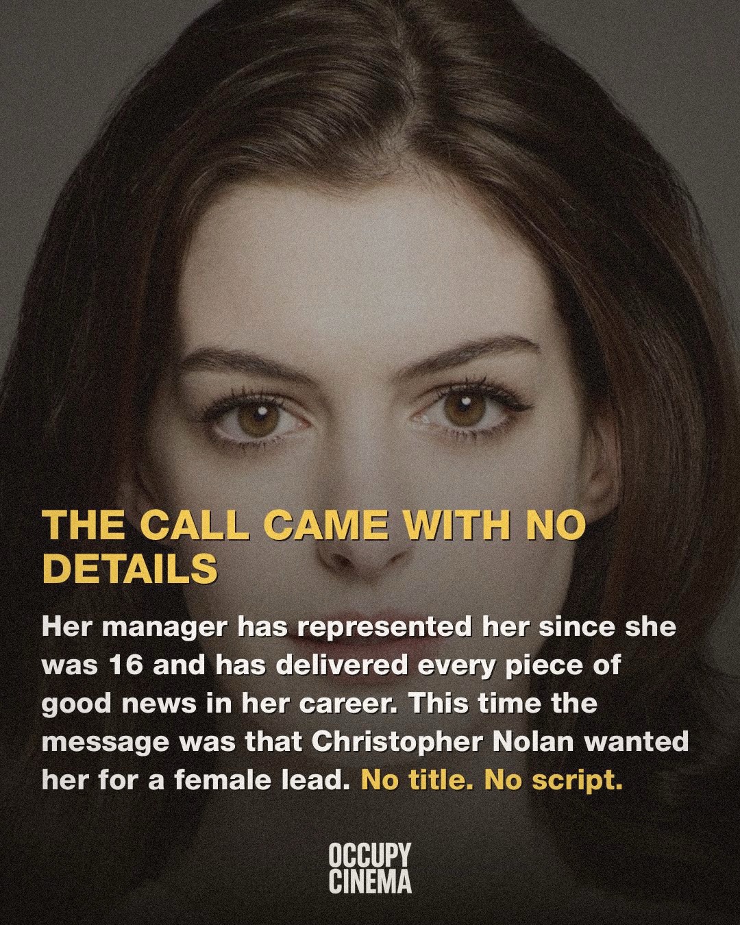 Anne Hathaway and the Unseen Call of Christopher Nolan's Latest Epic, image 2 of 8