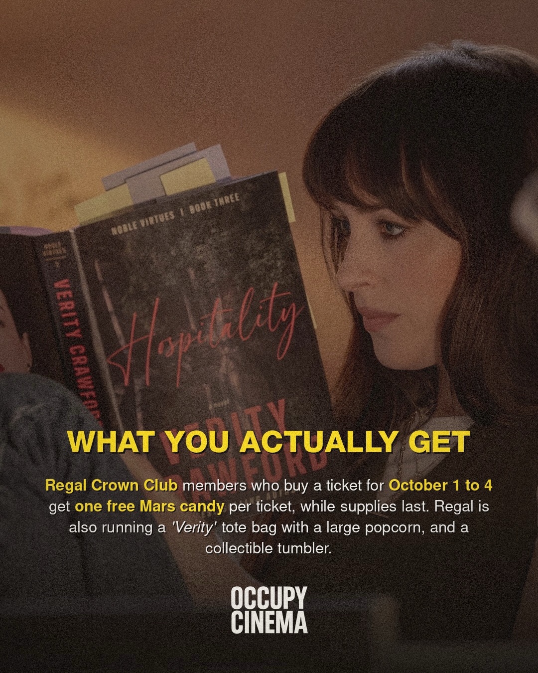 Anne Hathaway and Regal Sweeten the Deal for 'Verity' Opening, image 3 of 5