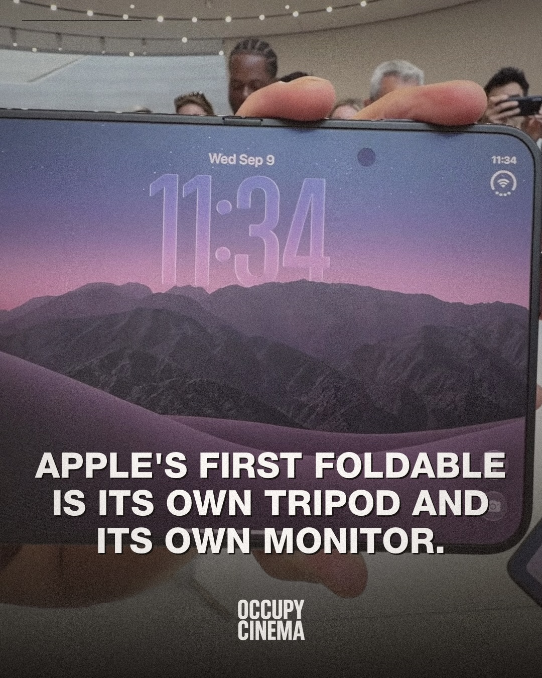 Apple's Foldable iPhone Targets Filmmakers: A New Production Paradigm?