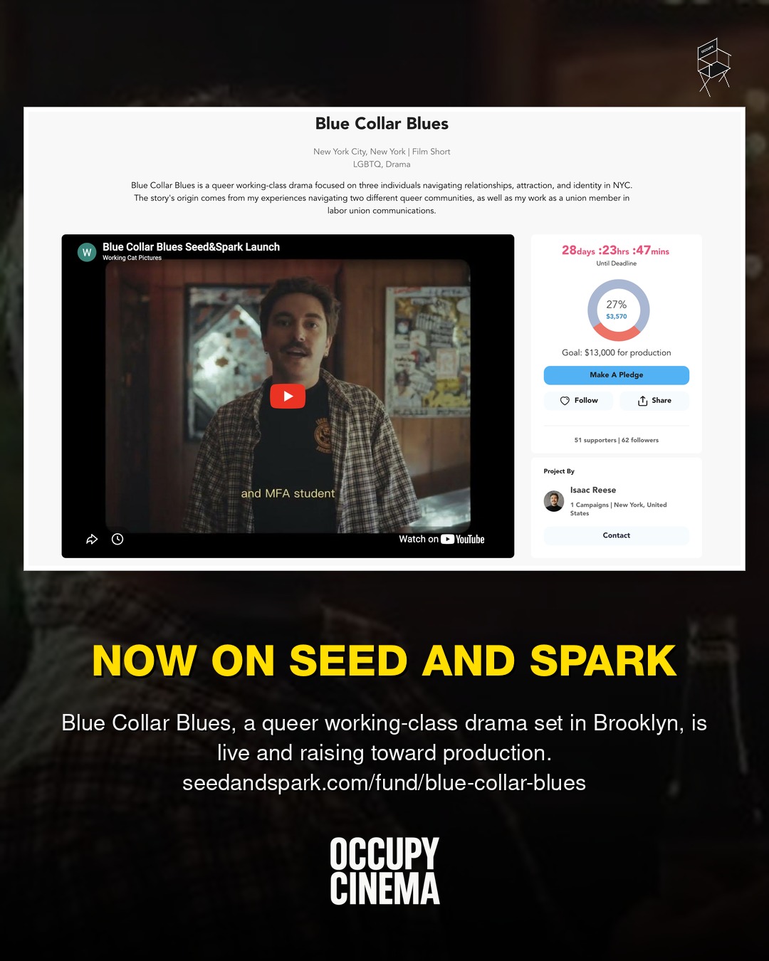 Seed and Spark Campaign: "Blue Collar Blues" Aims to Bridge Working Class and Queer Narratives, image 2 of 6