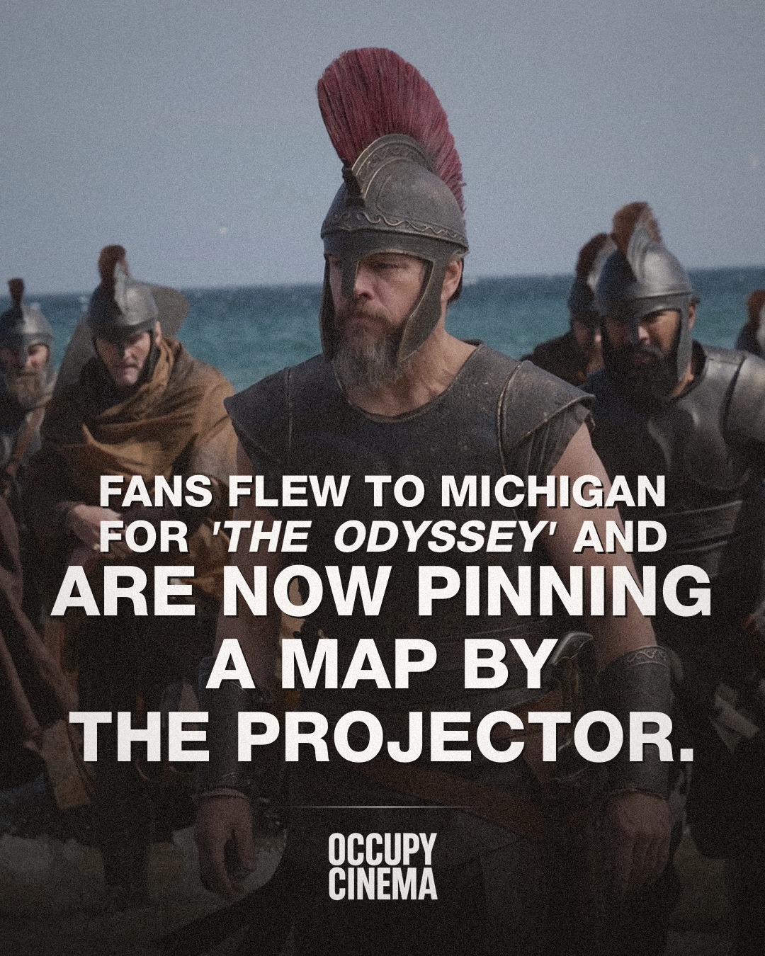 Nolan's 'The Odyssey' Drives IMAX 70mm Pilgrimage in Michigan
