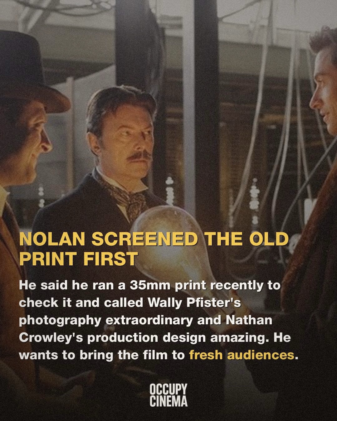 The Enduring Magic of The Prestige Returns to Cinemas in 70mm, image 4 of 8