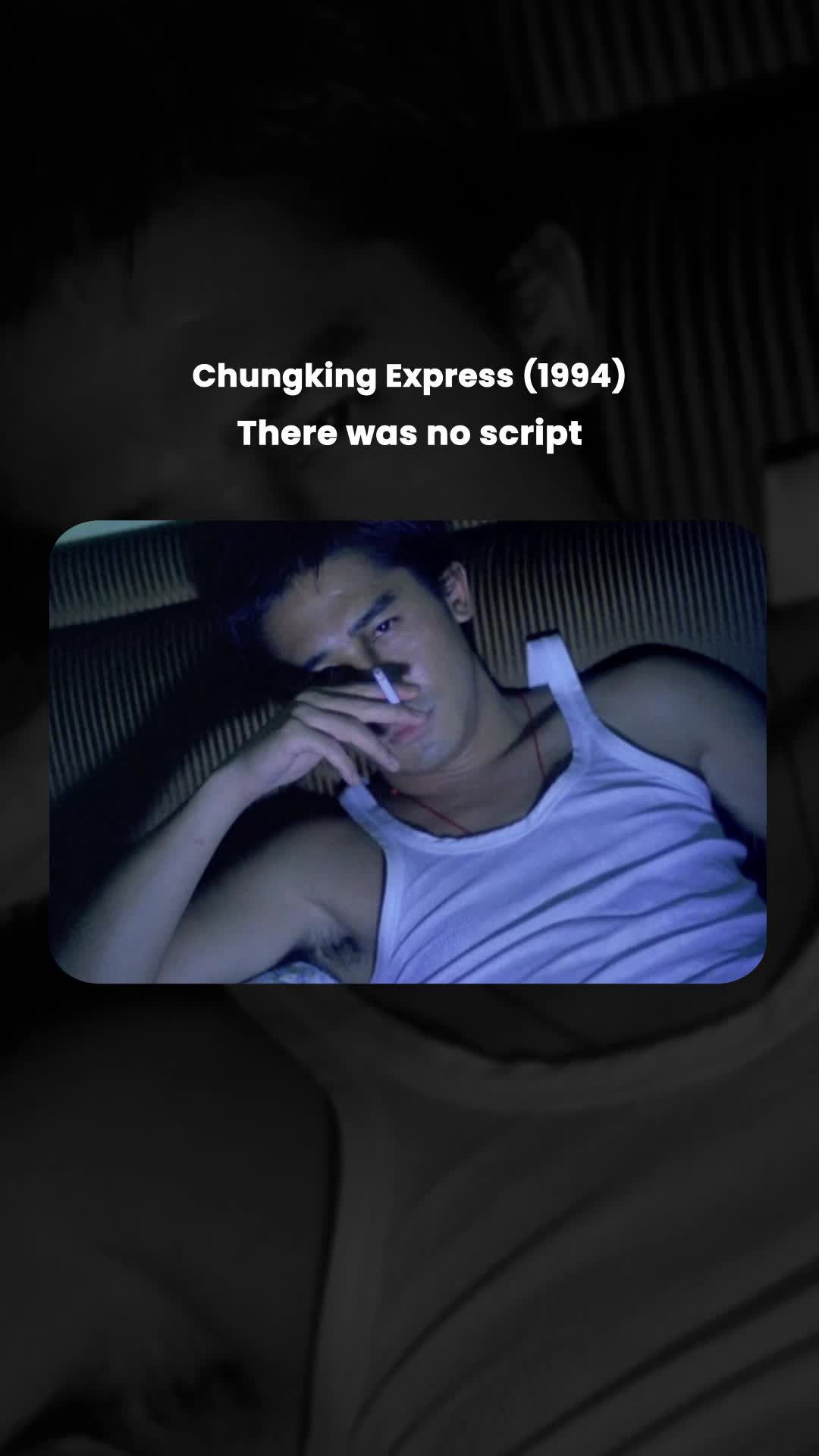 The Maverick Production Behind Wong Kar-wai's 'Chungking Express'