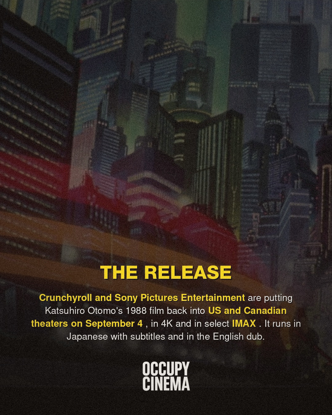 Akira Returns to US Theaters: A 4K IMAX Event Ahead of Shifting IP Fortunes, image 2 of 5