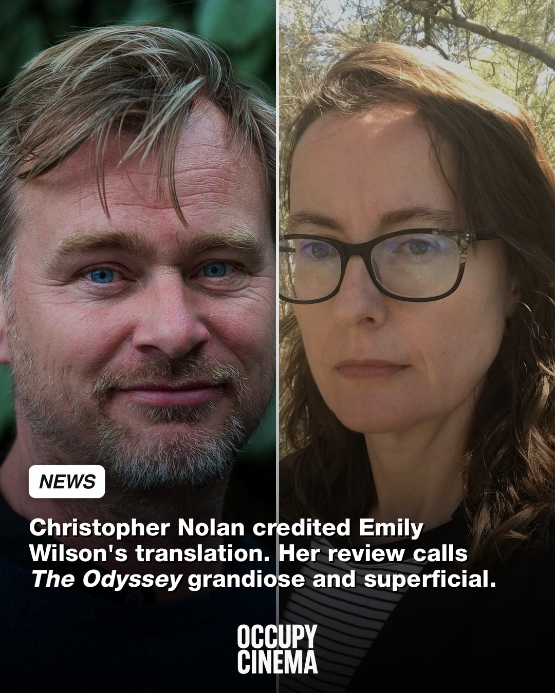 Emily Wilson Reviews Christopher Nolan: When Epic Ambition Meets Classical Reality
