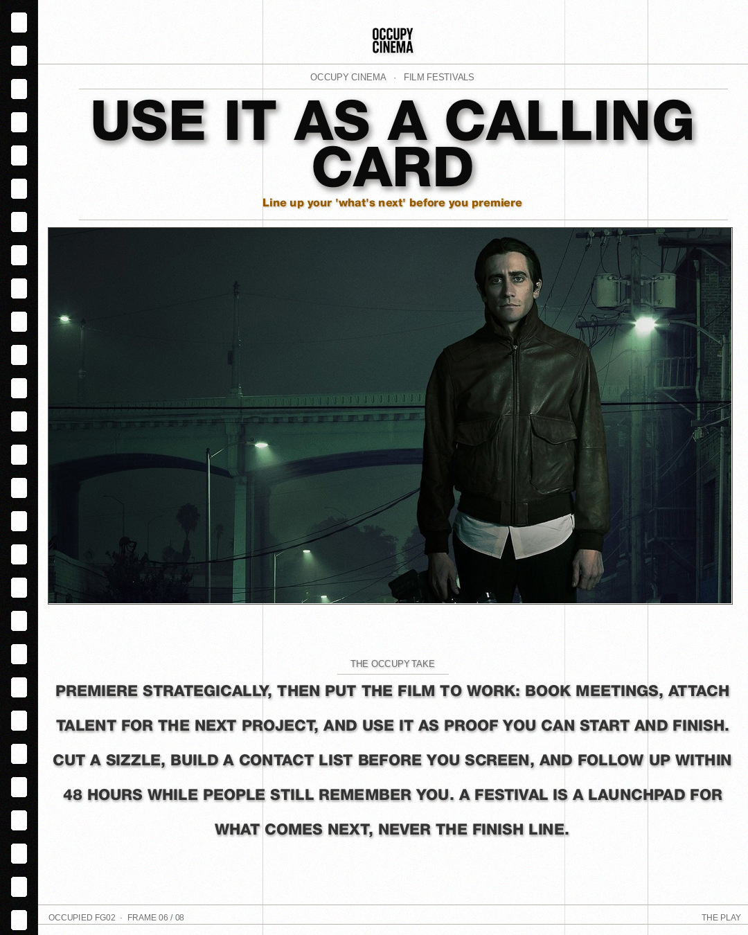Film Festival Strategy: Maximize ROI on Your Submission Budget, image 7 of 8