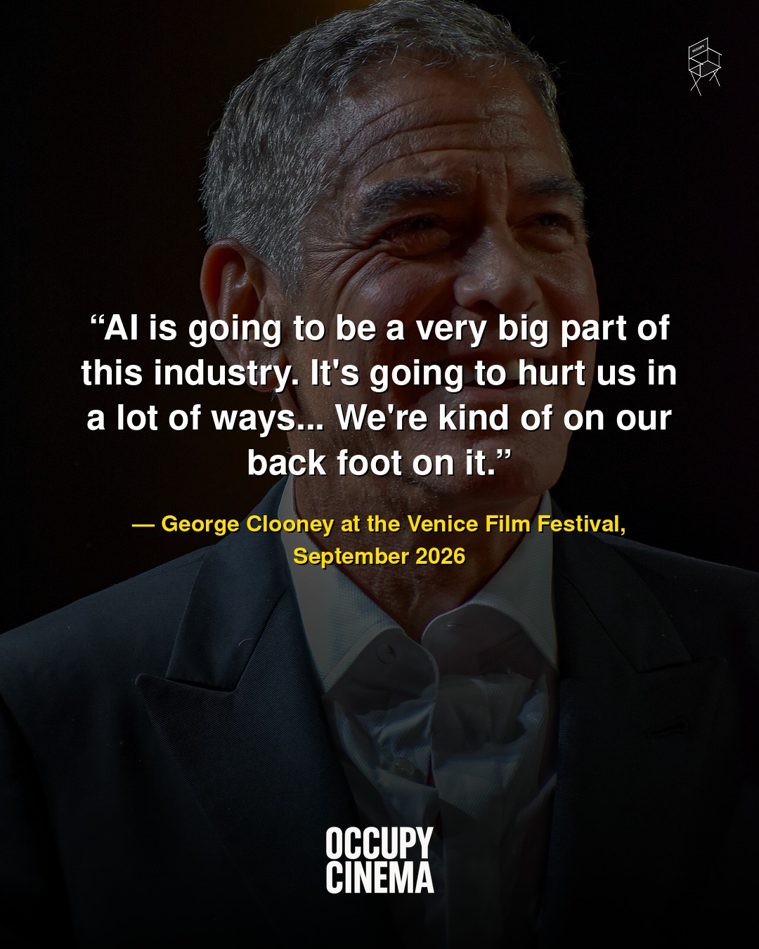 Clooney Sounds Alarm at Venice: AI, Mergers Threaten Hollywood's Future, image 2 of 2