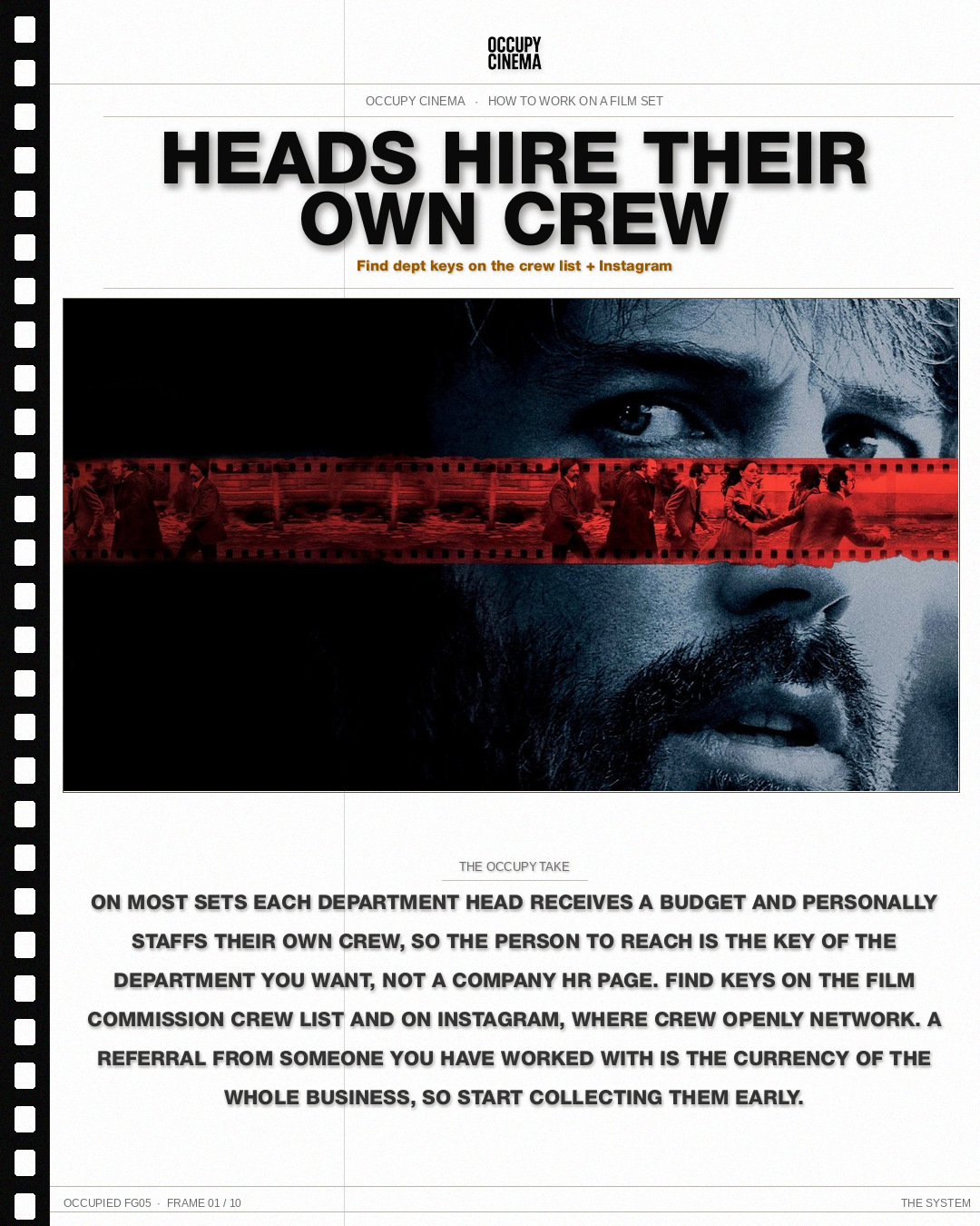 Navigating the Crews: Understanding On Set Hierarchies and Entry Points, image 2 of 10