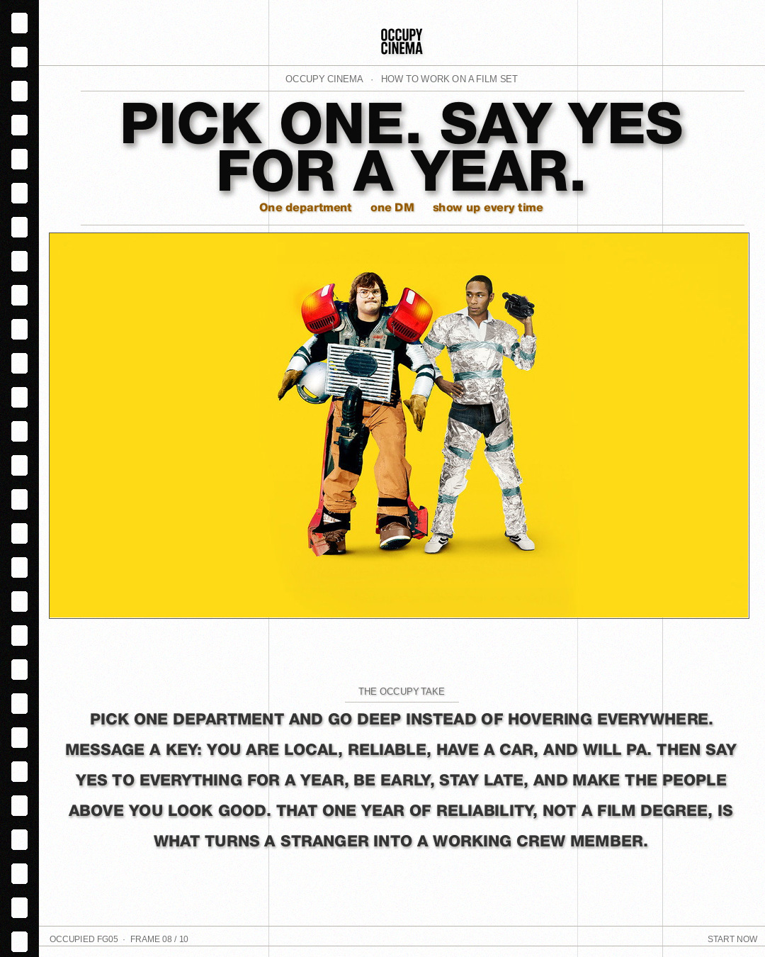 Navigating the Crews: Understanding On Set Hierarchies and Entry Points, image 9 of 10