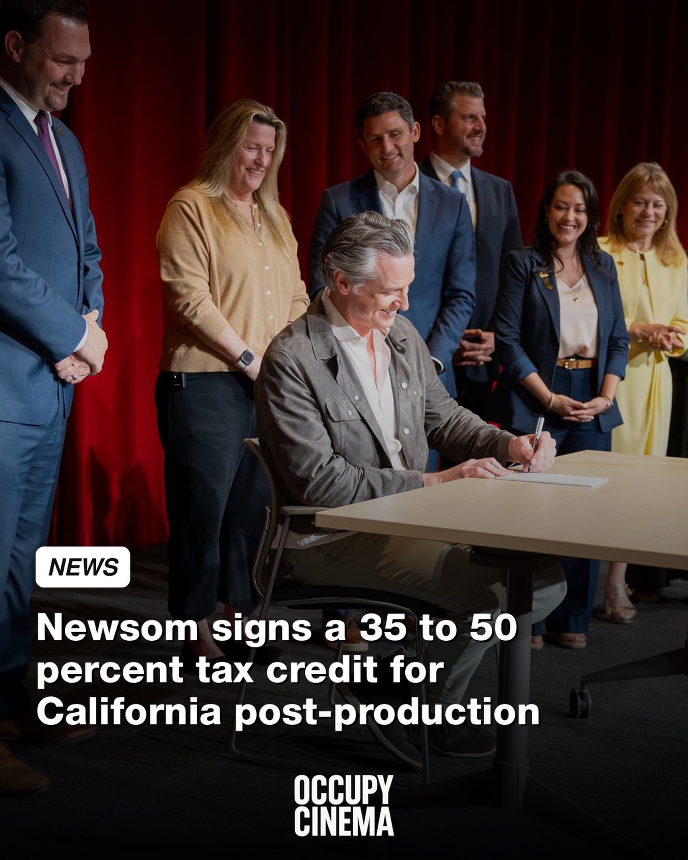 California Hits Back: Newsom Signs $750 Million Film Tax Credit Boost and State's First Post-Production Rebate