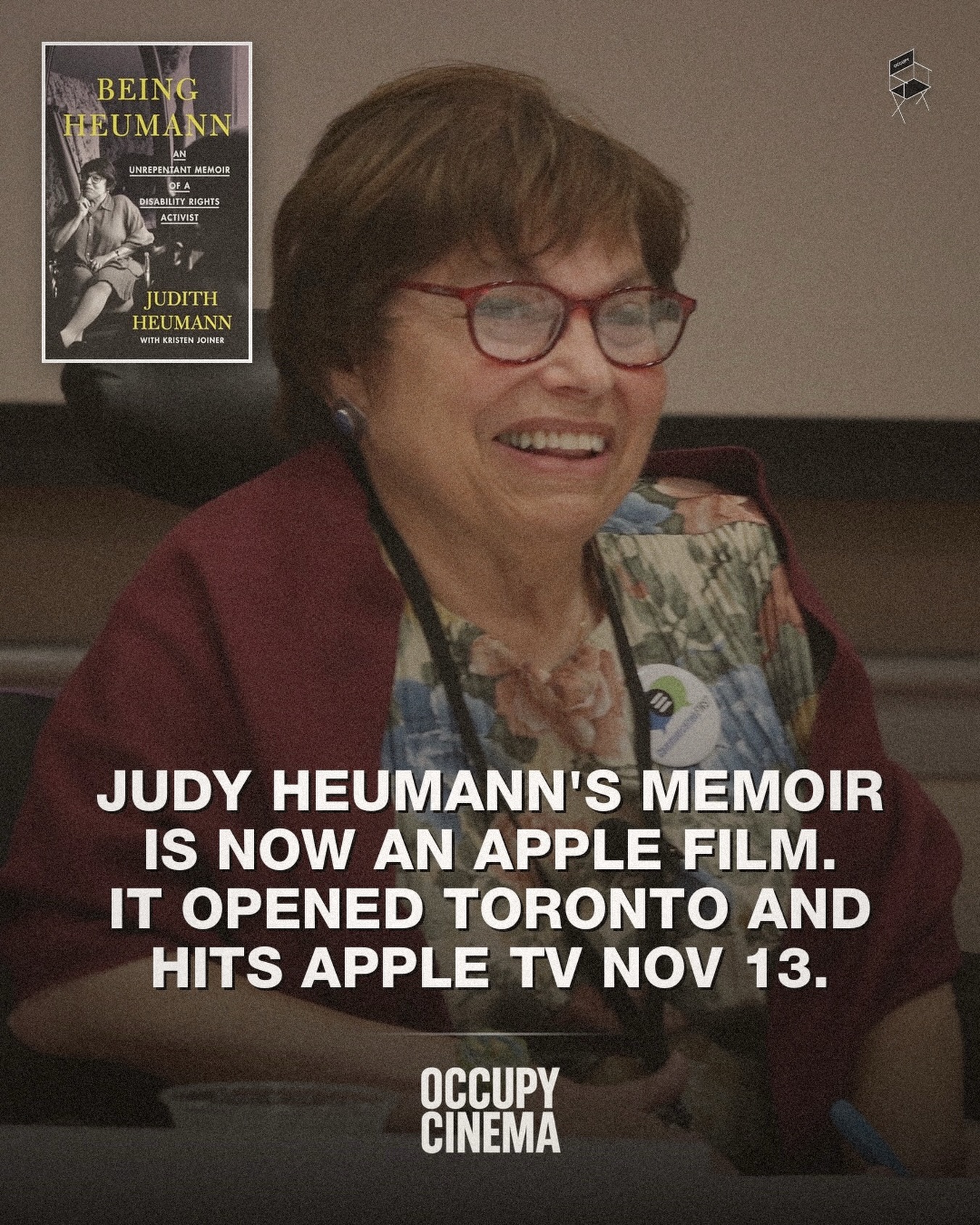 Apple's 'Being Heumann' Lands with Awards Buzz, Posthumous Poignancy