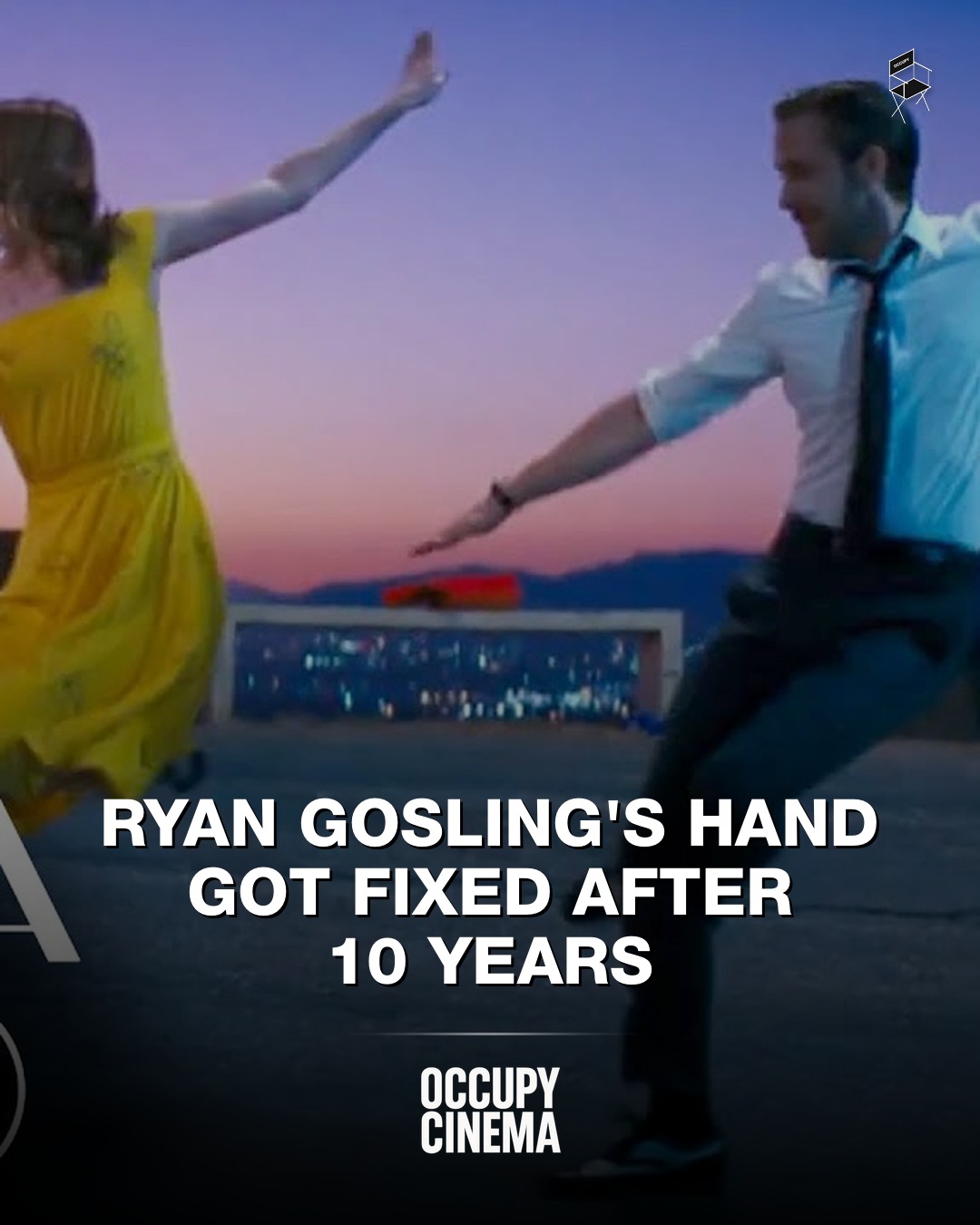 Lionsgate Fixes Ryan Gosling's 'Hamburger Hands' Pose for La La Land's 10th Anniversary Re-Release