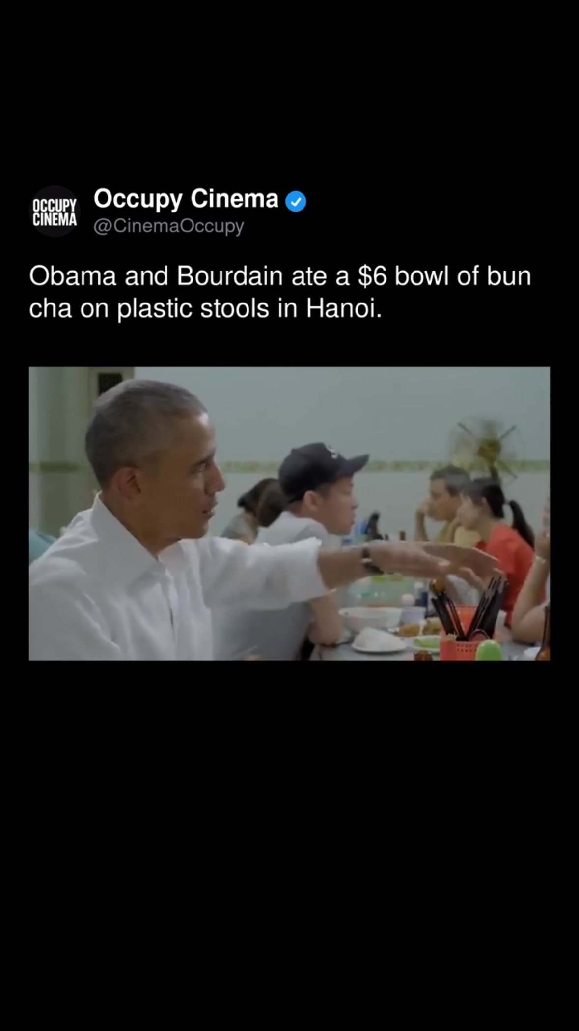 When Anthony Bourdain and Barack Obama Turned a Six-Dollar Hanoi Dinner into Cinematic History