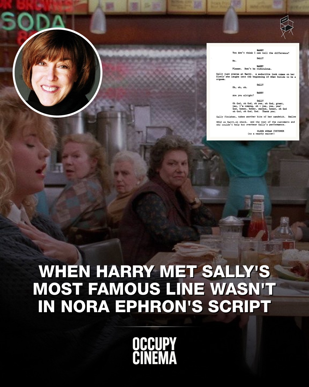 The Improvised Genius of When Harry Met Sally's Iconic Deli Scene