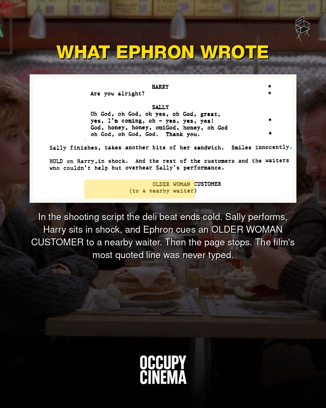 The Improvised Genius of When Harry Met Sally's Iconic Deli Scene, image 2 of 7