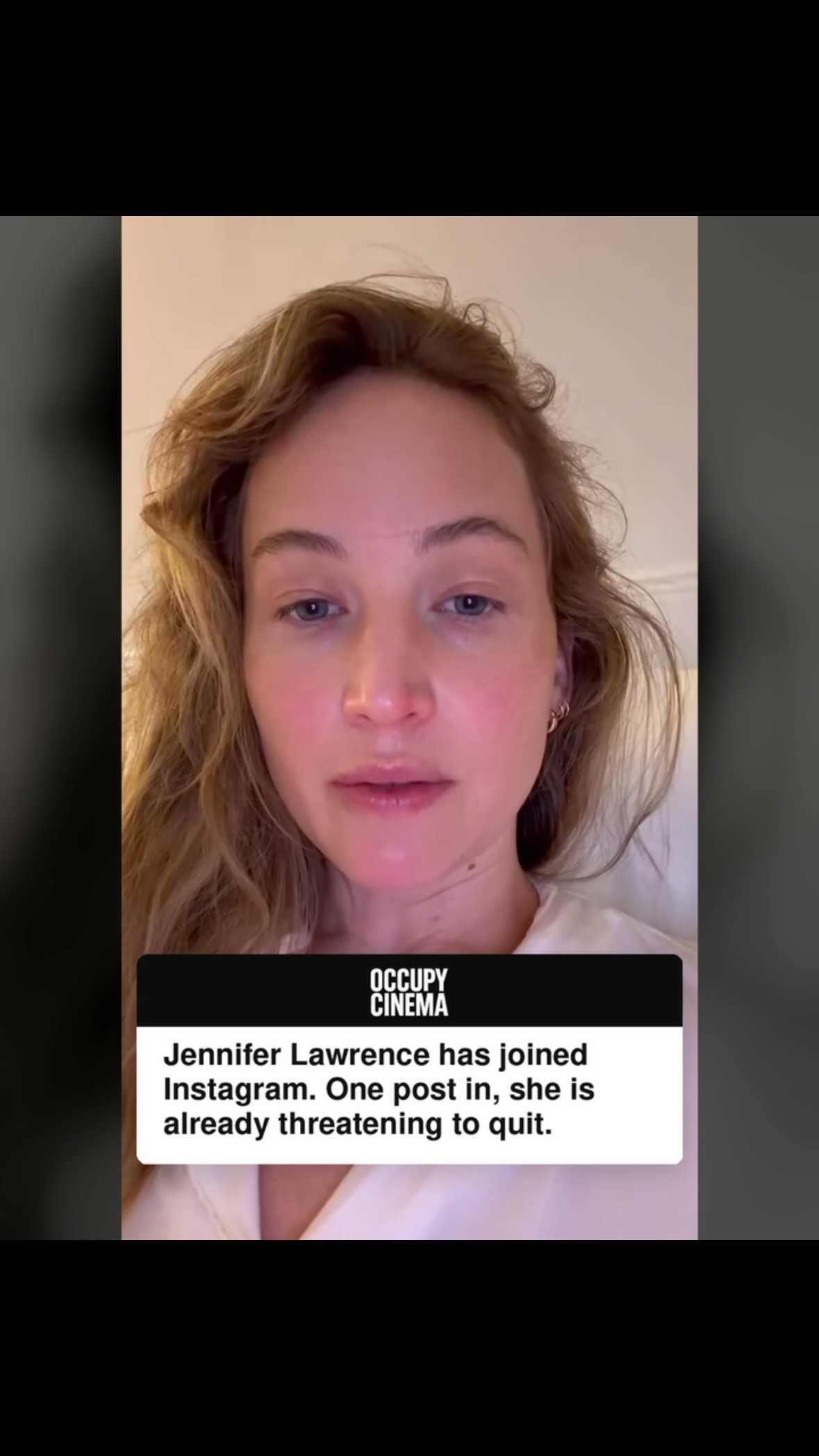 Jennifer Lawrence Joins Instagram, Sparks Industry Buzz