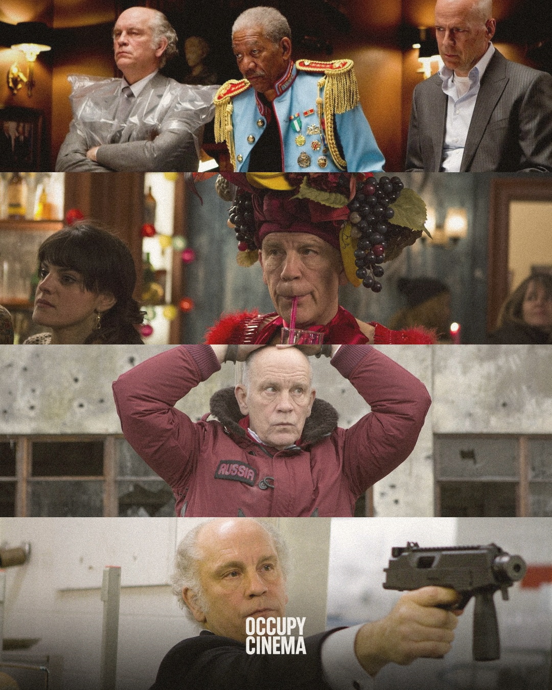 Malkovich, McDonagh Ride to Venice with 'Wild Horse Nine', image 8 of 9