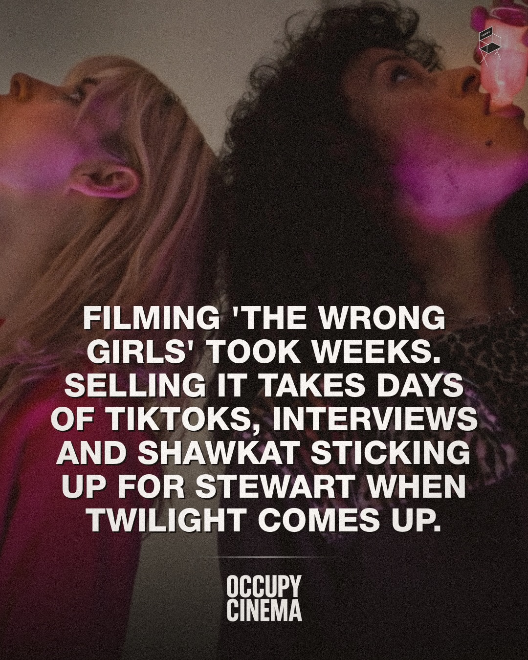 Alia Shawkat and Kristen Stewart Turn the Indie Press Tour on Its Head