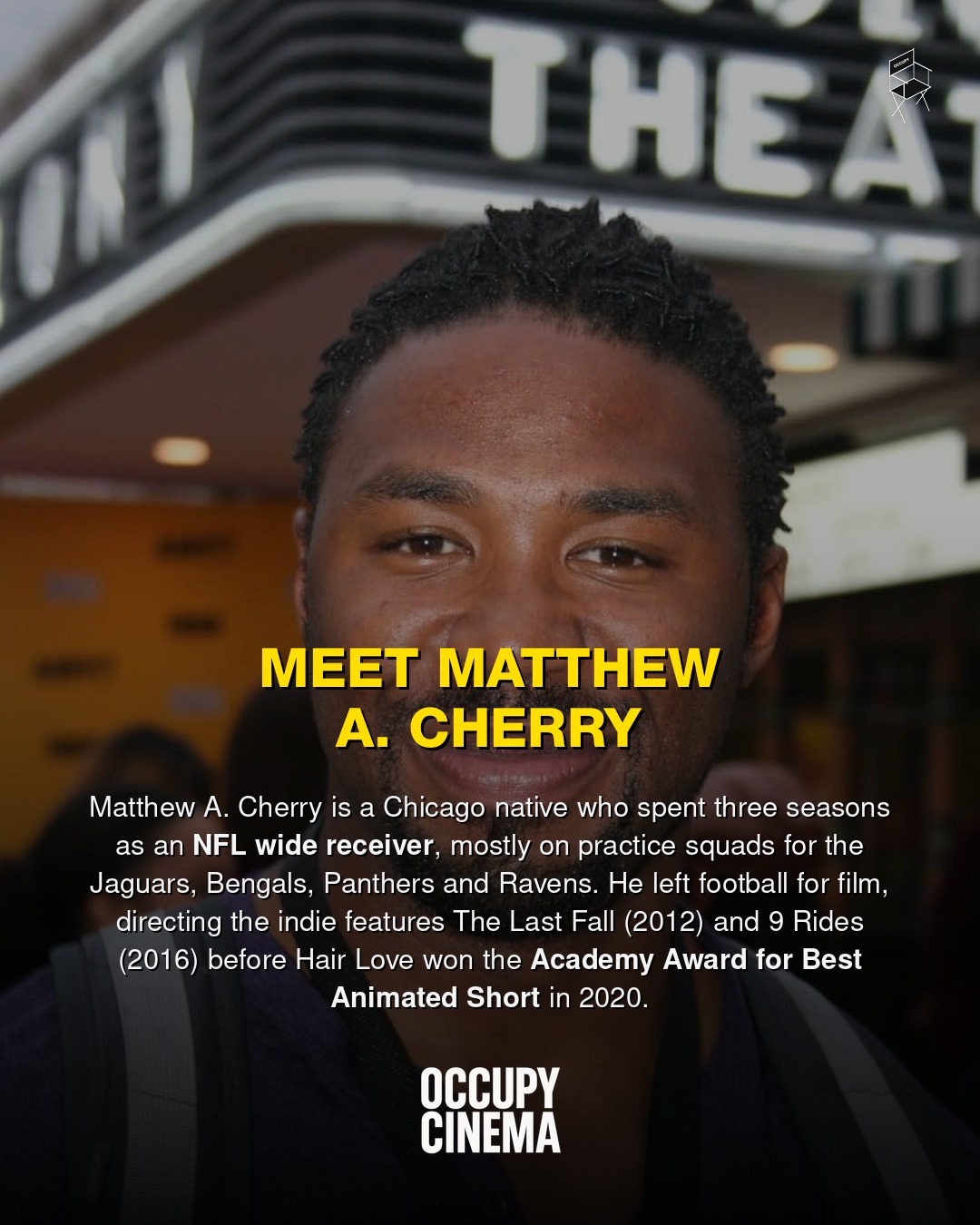 From Gridiron to Golden Statuette: The Unfolding Canvas of Matthew A. Cherry, image 7 of 9