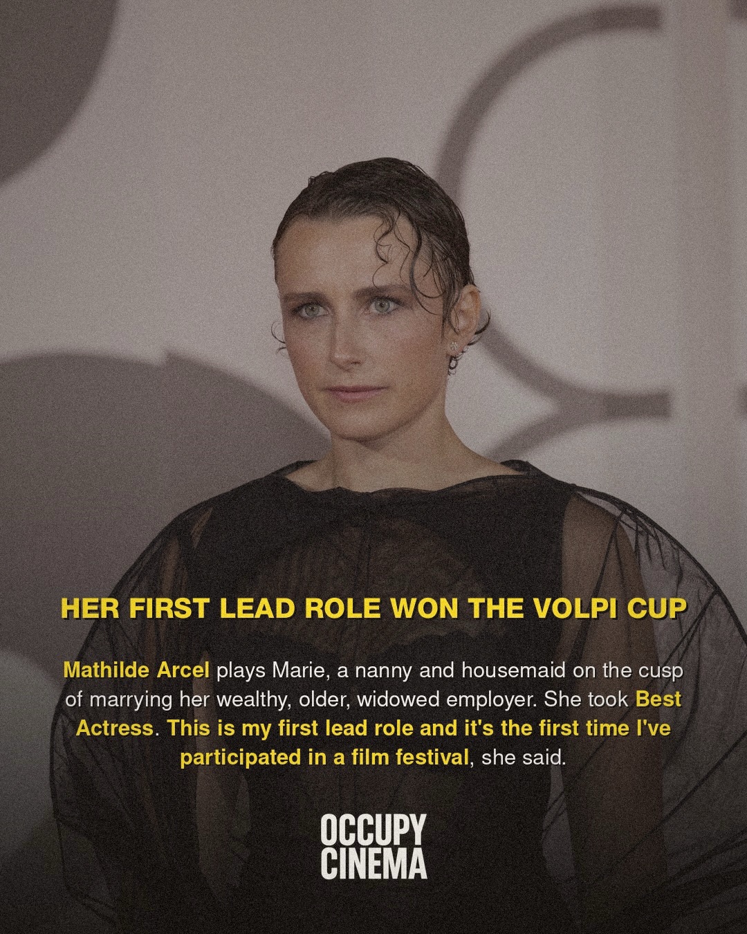 May el-Toukhy Wins the Golden Lion at Venice as 'Woman Unknown' Dominates the Lido, image 4 of 8