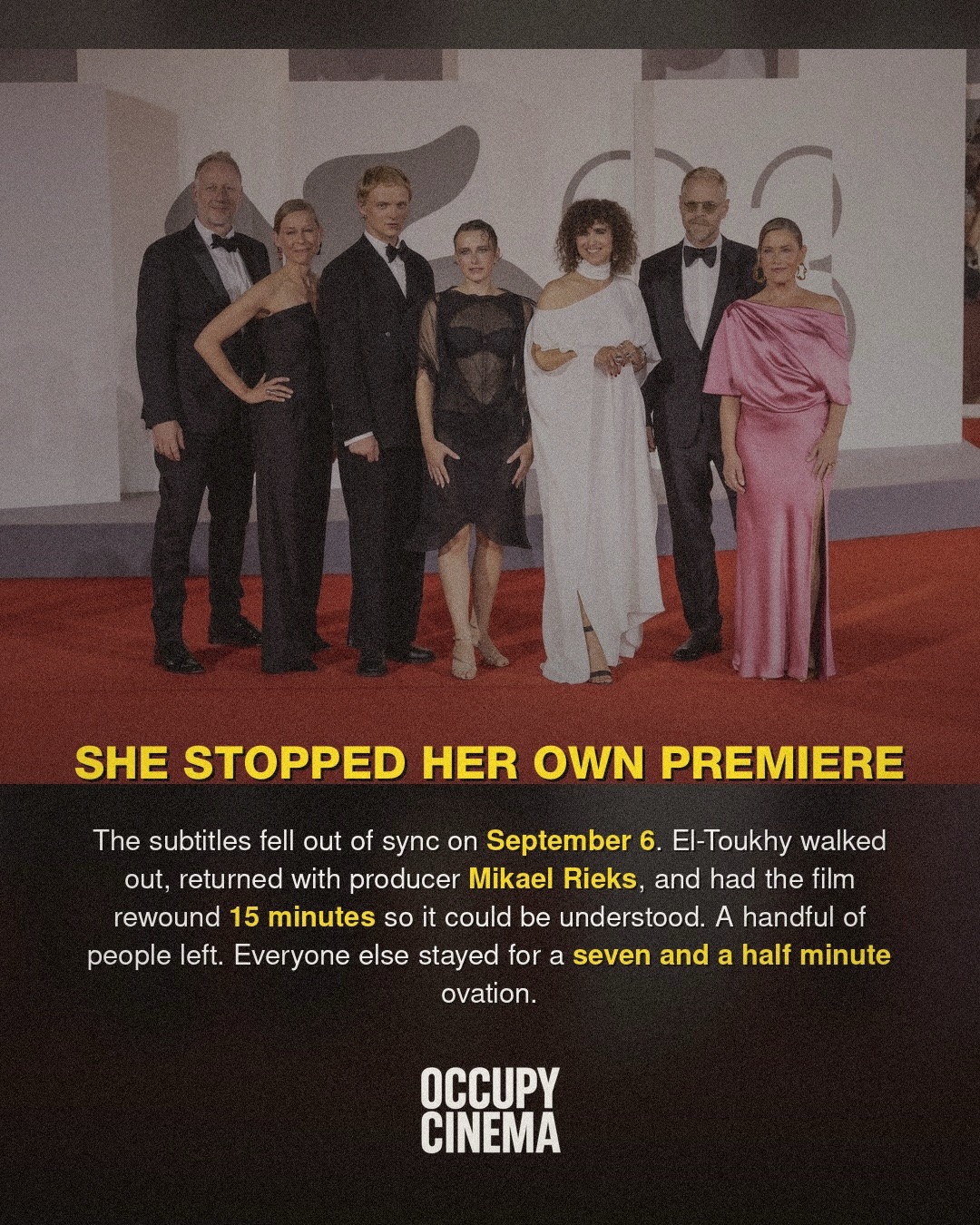 May el-Toukhy Wins the Golden Lion at Venice as 'Woman Unknown' Dominates the Lido, image 5 of 8