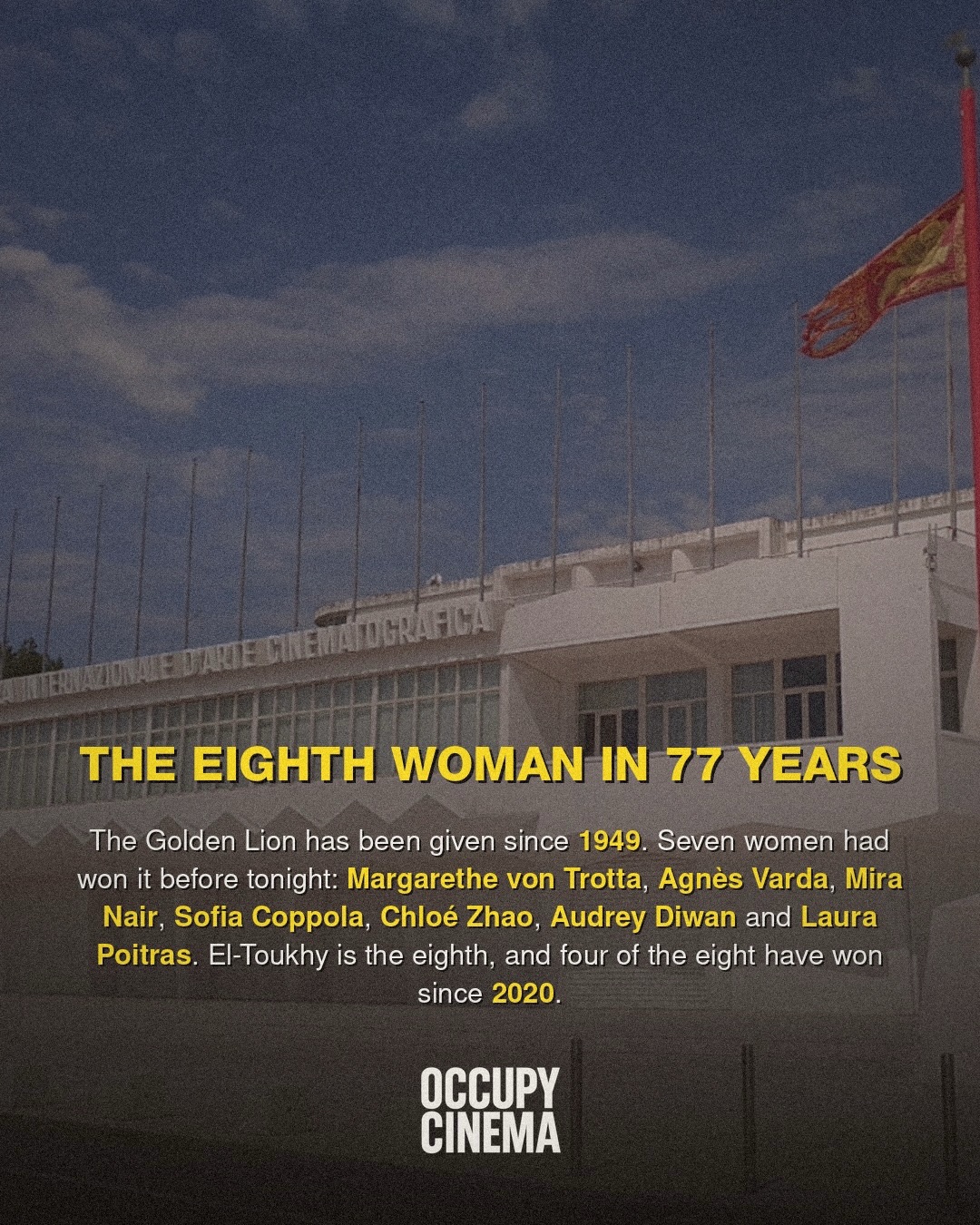 May el-Toukhy Wins the Golden Lion at Venice as 'Woman Unknown' Dominates the Lido, image 6 of 8