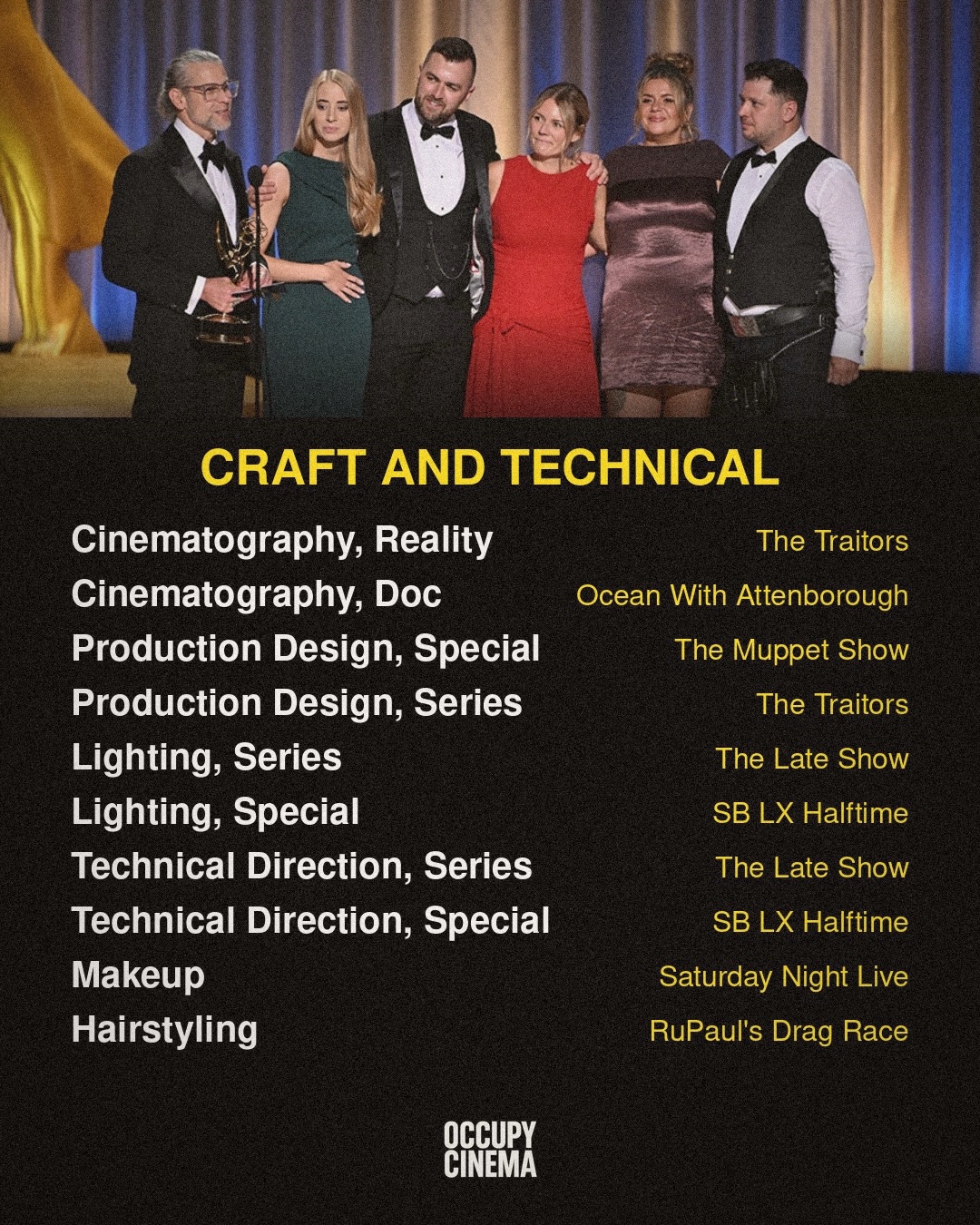 Emmys 2026: Bad Bunny Dominates Creative Arts, Colbert Bows Out with Wins, and the Industry Preps for Primetime, image 11 of 13