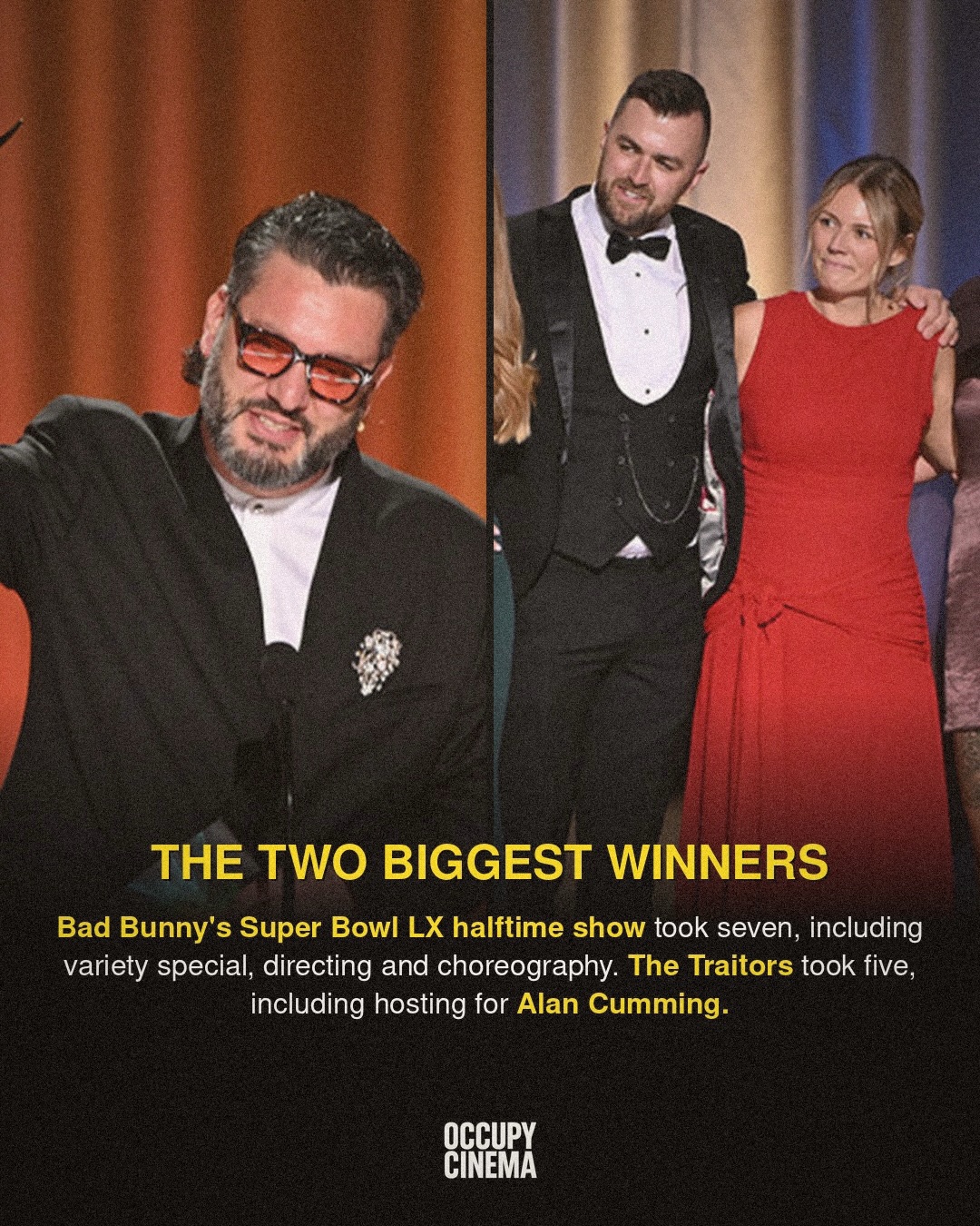 Emmys 2026: Bad Bunny Dominates Creative Arts, Colbert Bows Out with Wins, and the Industry Preps for Primetime, image 3 of 13