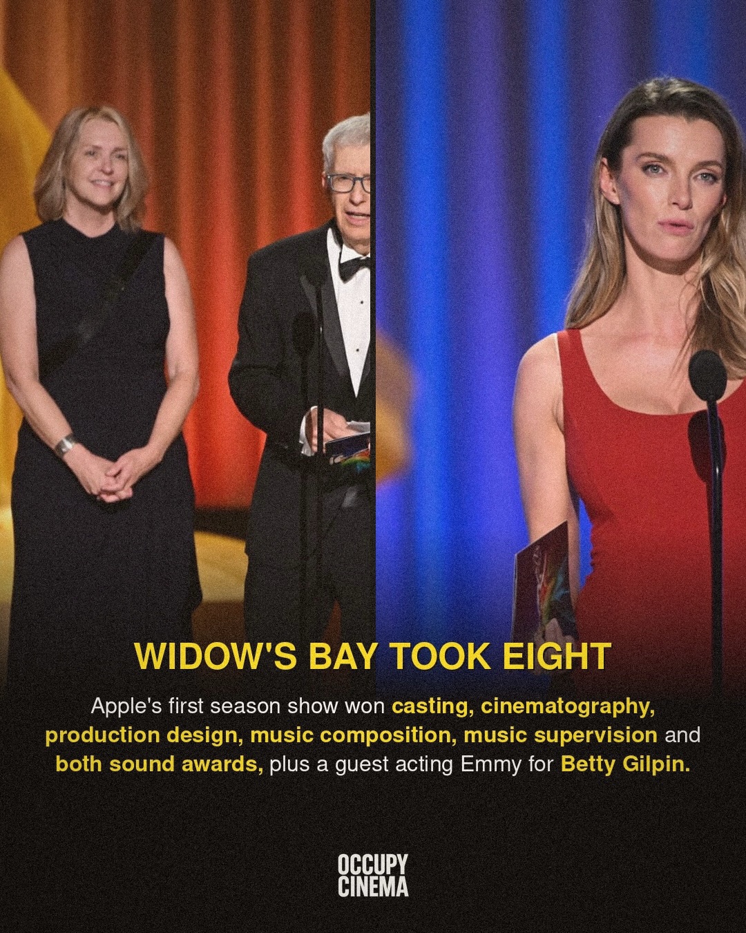 Emmy Night Two: Apple's 'Widow's Bay' Dominates, 'DTF St. Louis' Sweeps Limited Series, image 5 of 14