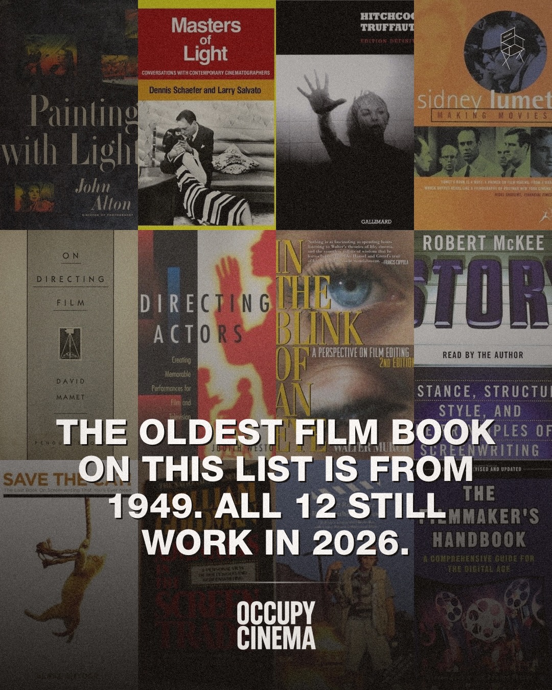 12 Essential Film Books That Survived the Tech Shift