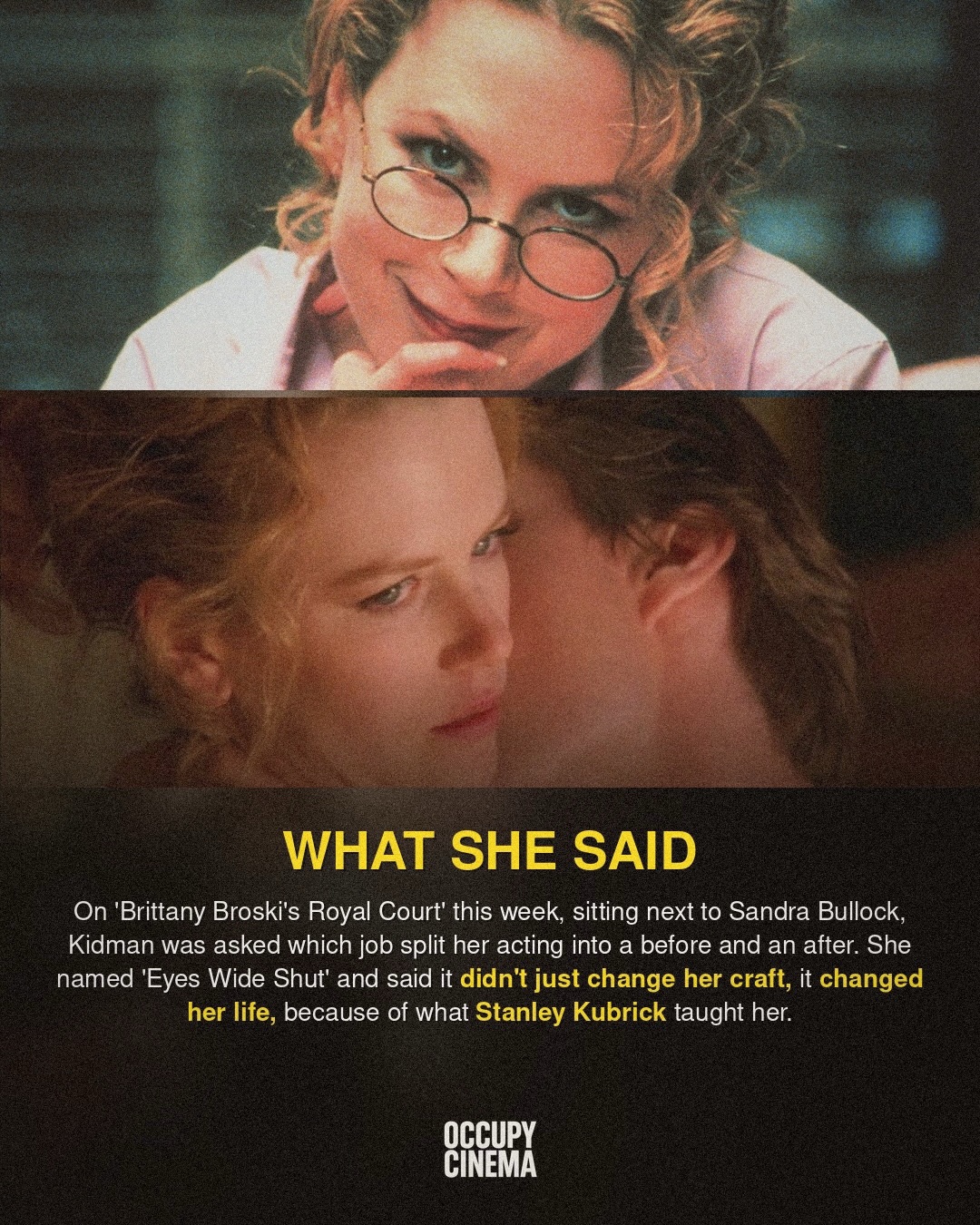 Kidman Credits Kubrick For Life-Altering Craft, As EYES WIDE SHUT's Marathon Shoot Echoes On, image 2 of 5