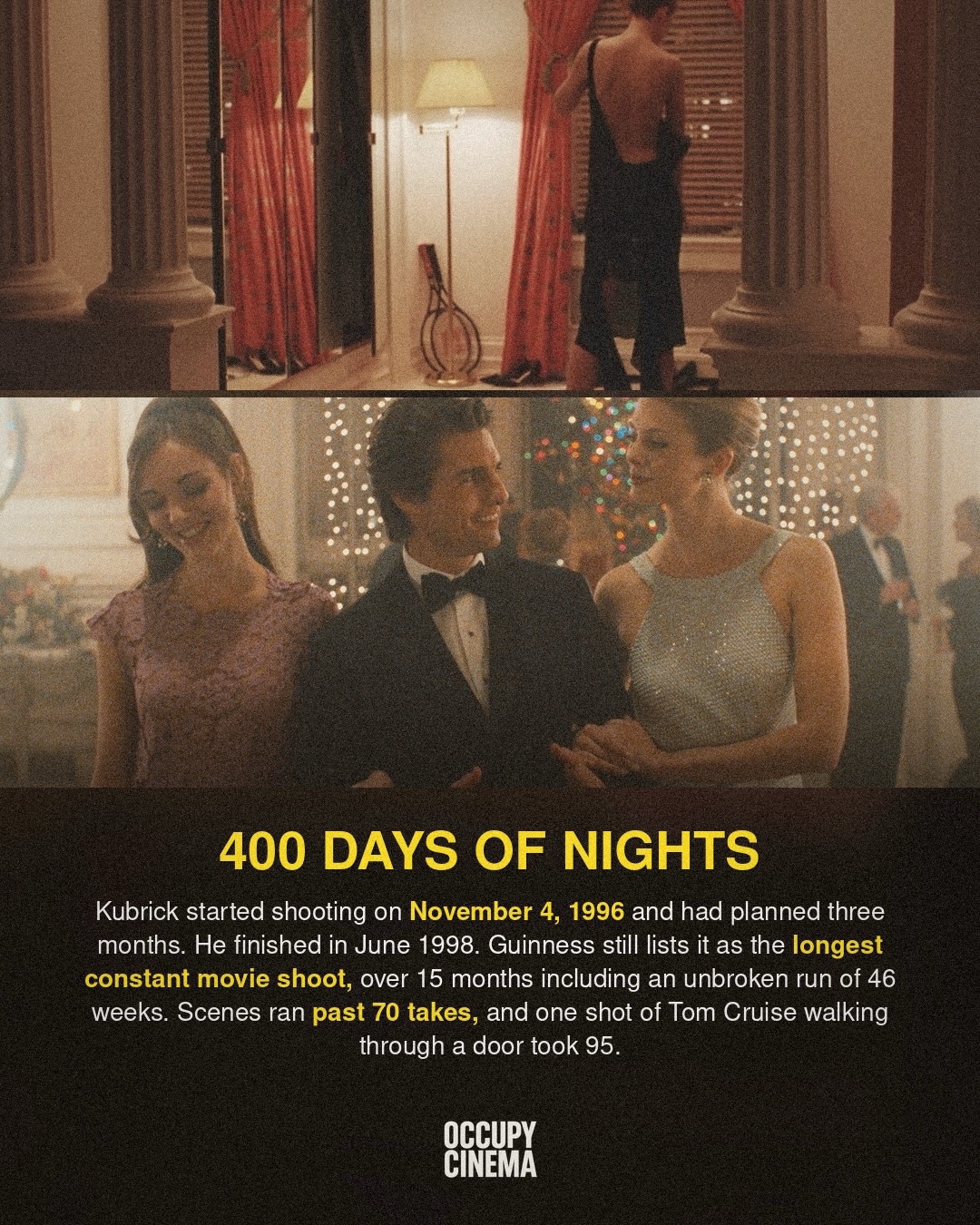 Kidman Credits Kubrick For Life-Altering Craft, As EYES WIDE SHUT's Marathon Shoot Echoes On, image 3 of 5