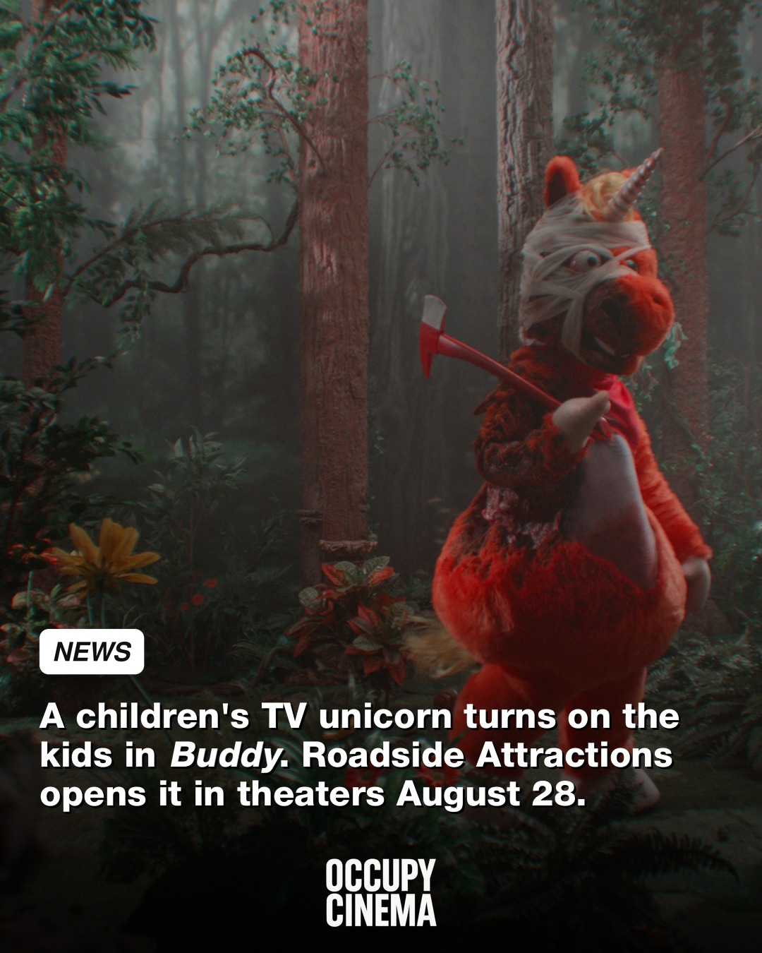 The Cracks in the Perfect World of Buddy, a New Horror Comedy