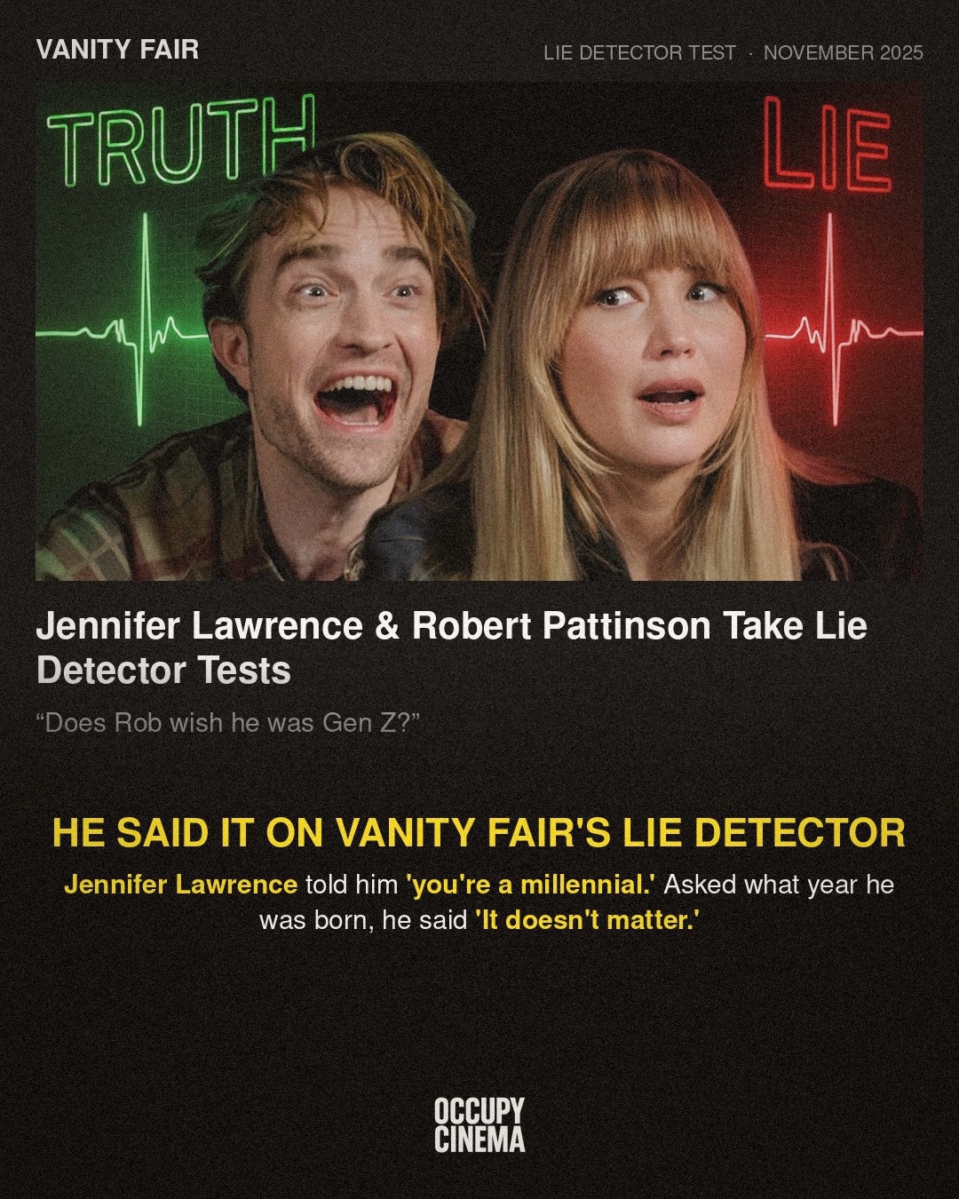 Hollywood's Age-Old Identity Crisis: Pattinson, Dafoe, and the Generational Divide, image 2 of 5