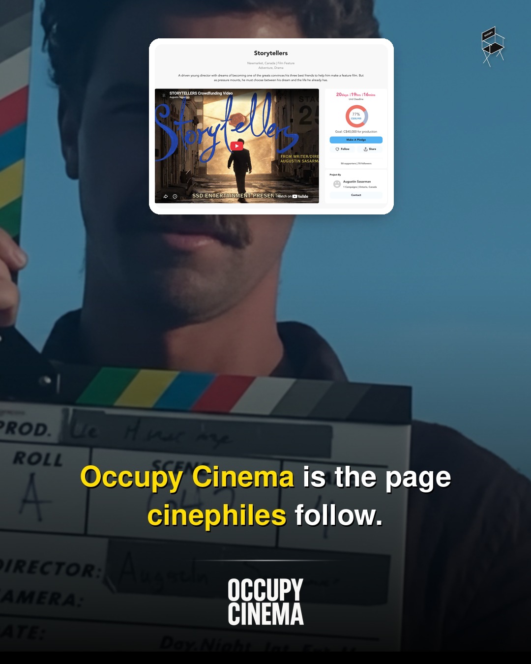 Augustin Sasarman Launches Crowdfunding Push for Meta Indie Feature 'Storytellers', image 5 of 5