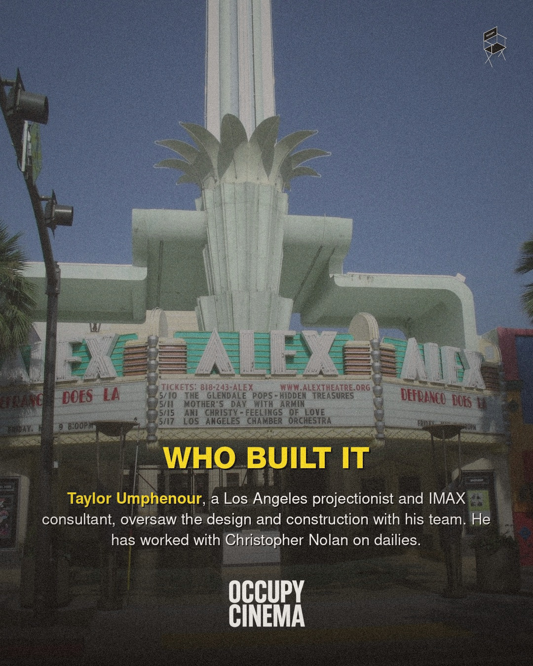 Glendale's Alex Theatre Returns to First-Run, 70mm Reigns Supreme, image 2 of 6