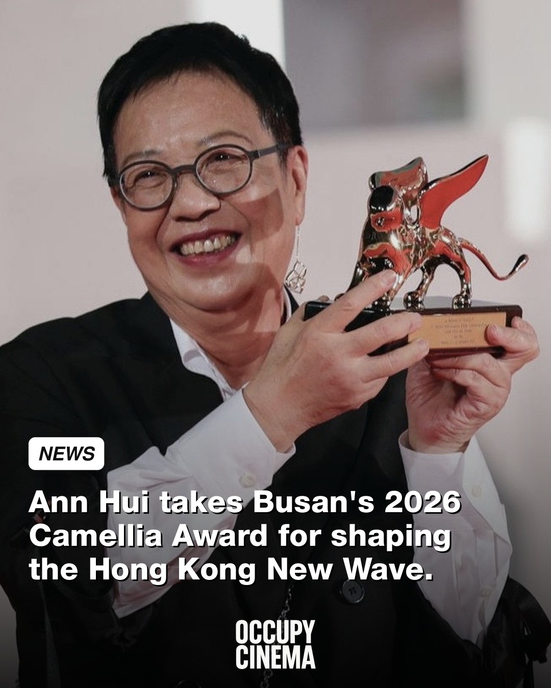 Busan Names Ann Hui Recipient of 2026 Camellia Award
