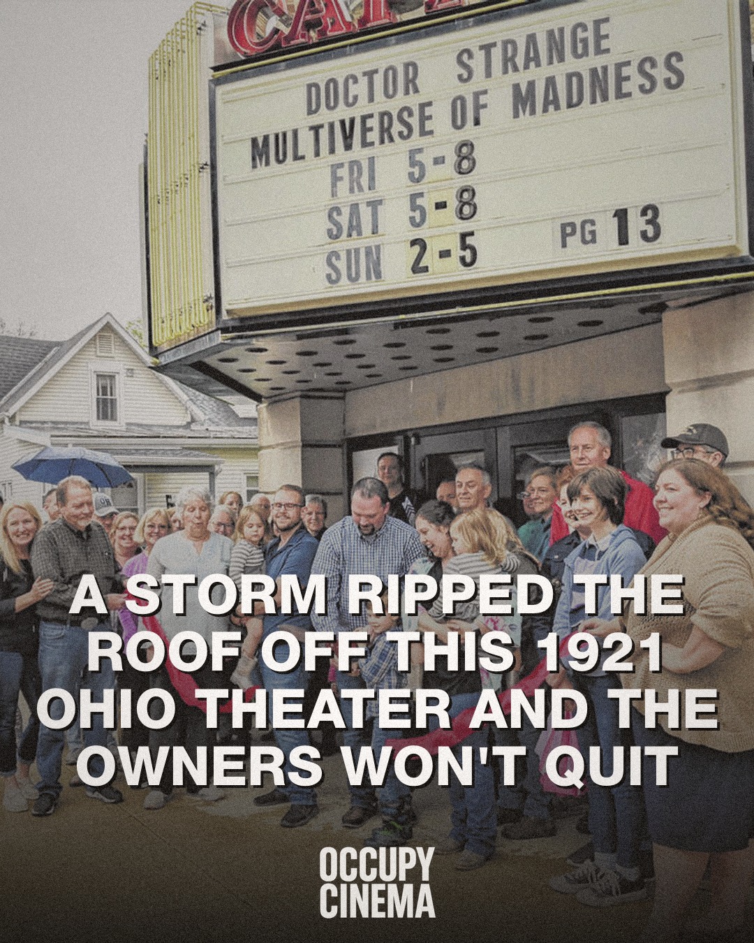 Storm Damage Hits Capitol Theatre: Why Single-Screen Venues Refuse to Go Dark