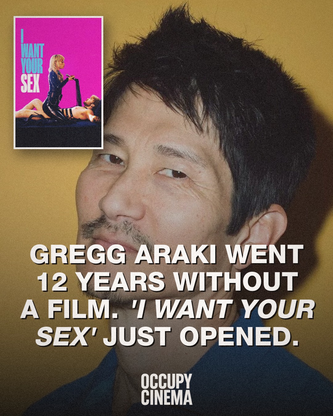 Gregg Araki Returns to Big Screens with 'I Want Your Sex' After a Decade Away