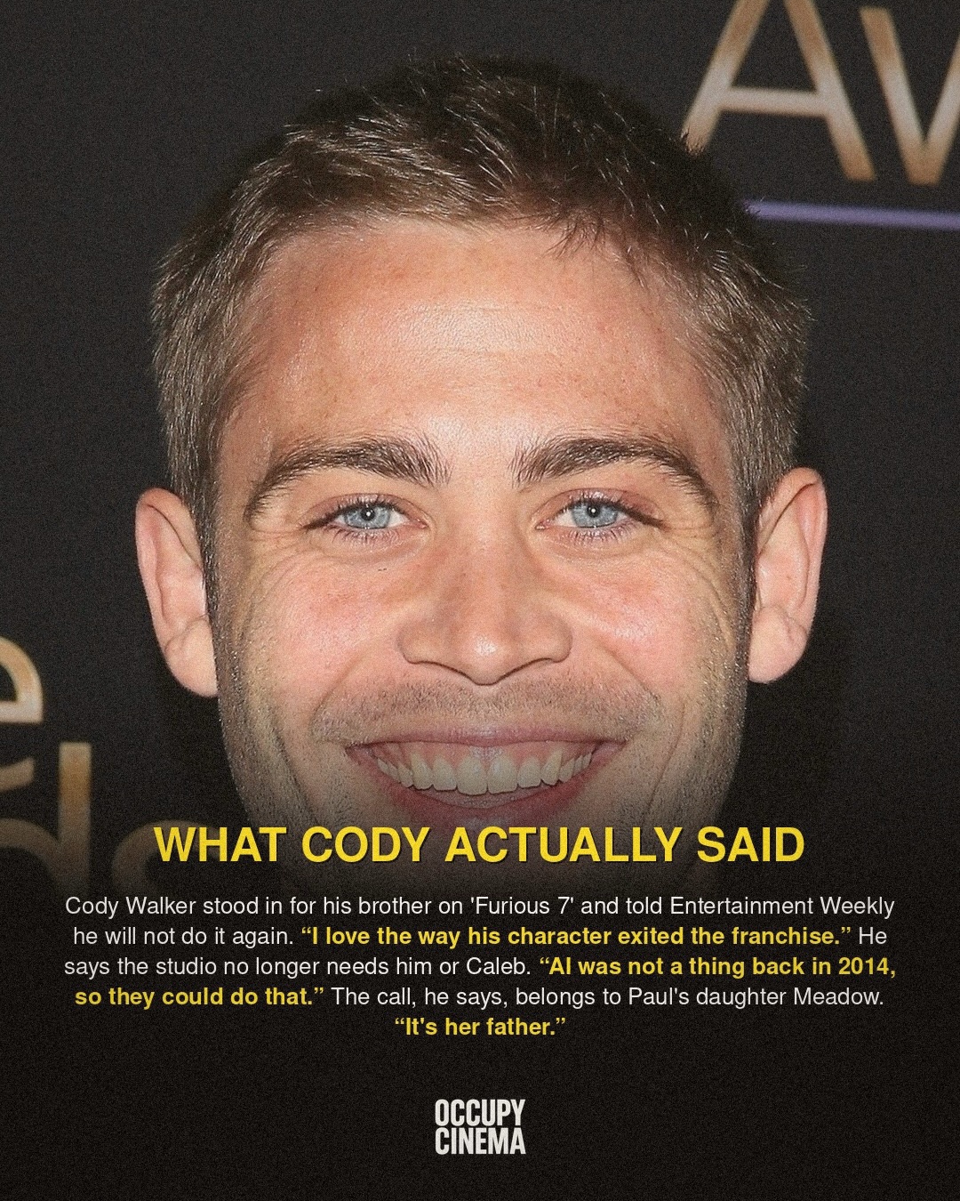 The Digital Resurrection of Brian O'Conner: Who Owns the Future of Paul Walker's Legacy?, image 2 of 6