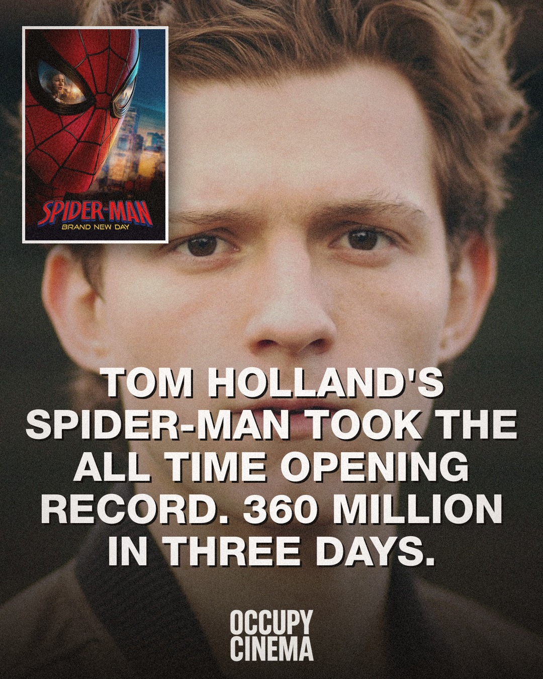 Spider-Man: Brand New Day Shatters Domestic Box Office Record With $360 Million Debut