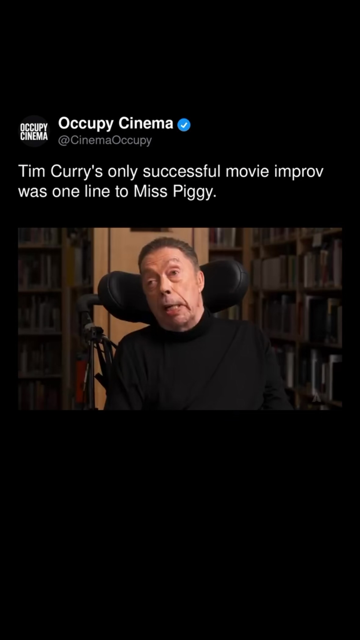The Fine Art of Playing Straight to Felt: How Tim Curry Anchored Muppet Treasure Island