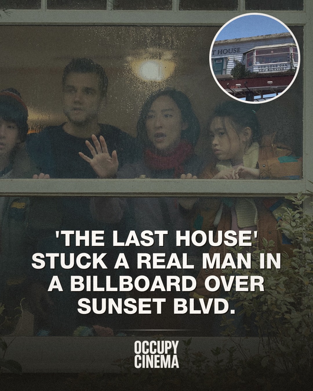 Netflix Mounts Live Billboard Activation on Sunset Boulevard for 'The Last House'