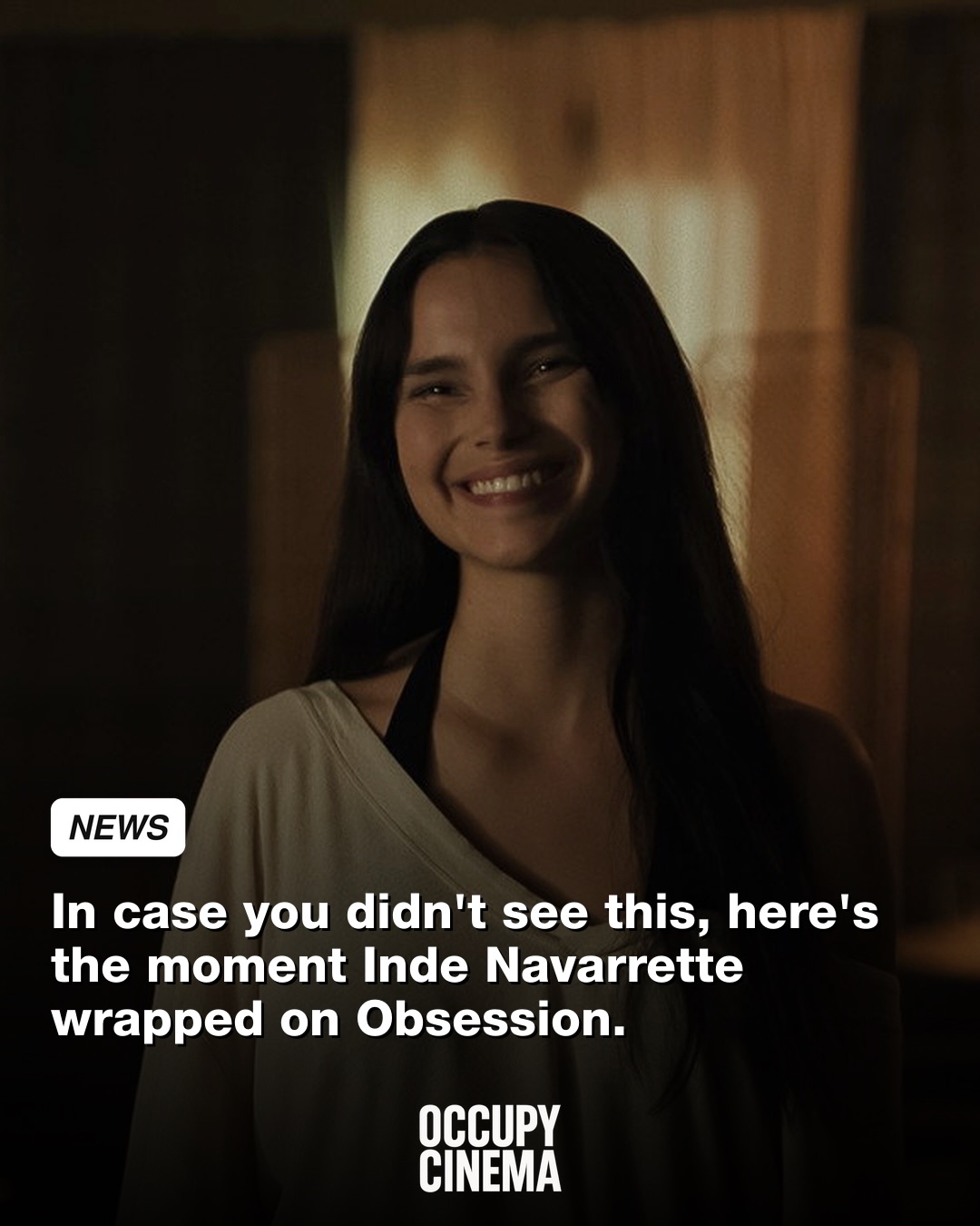 The Long Wait for the Payoff: Inside Inde Navarrette's Horror Breakout in 'Obsession'